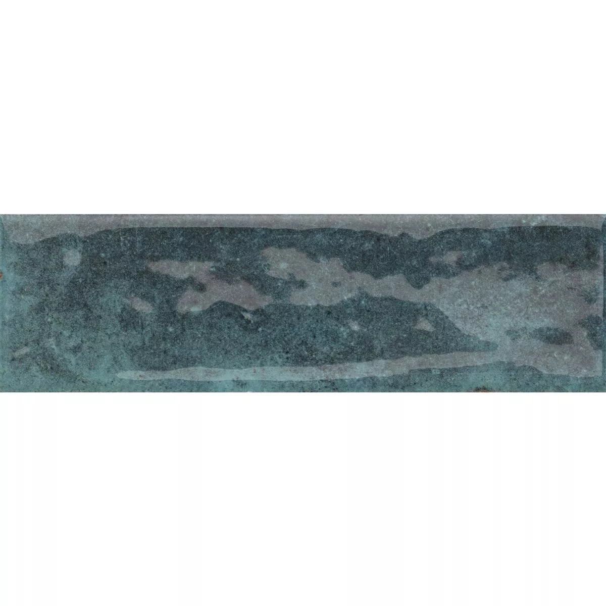 Veggfliser Arosa Glitrende Bølgete Stillehavsblått 6x25cm