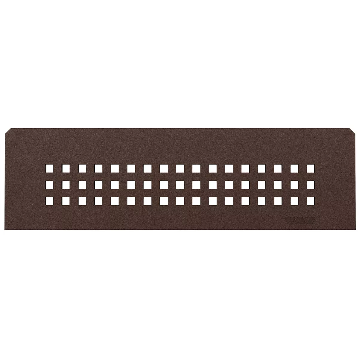 Nisjevegghylle Schlüter Rektangel 30x8,7cm Firkantet Bronse