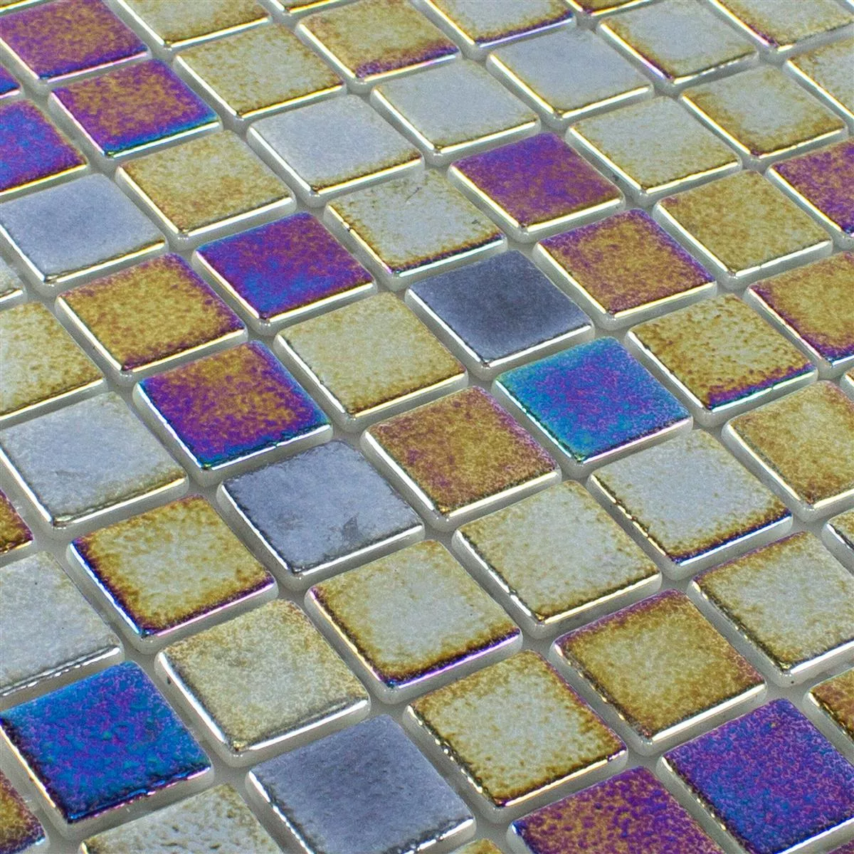 Glass Svømmebasseng Mosaikk McNeal Petrol 25