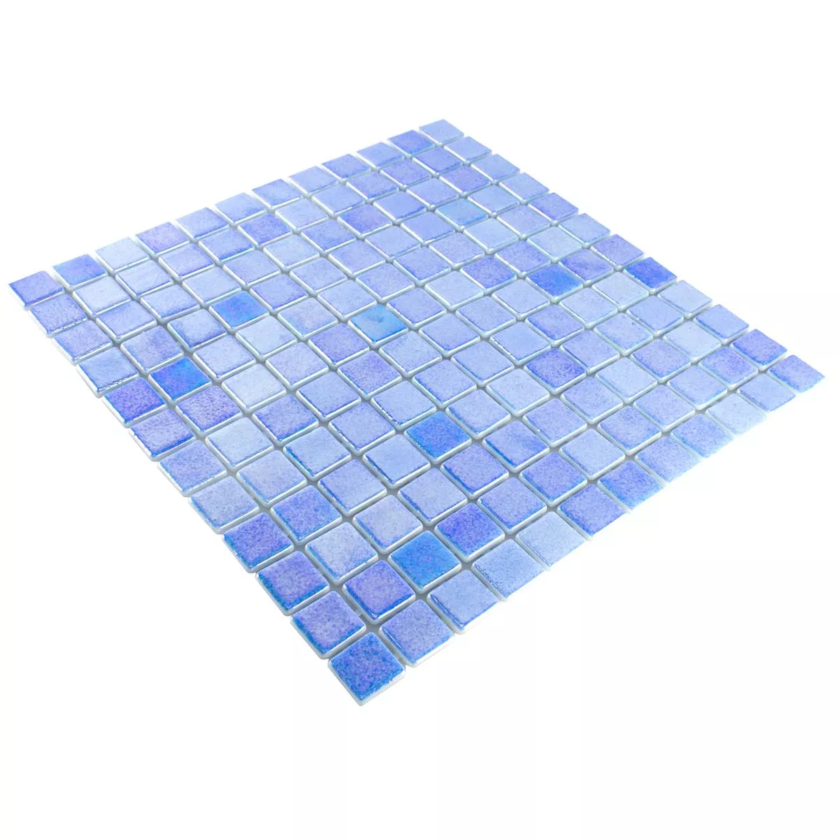 Glass Svømmebasseng Mosaikk McNeal Blå 25