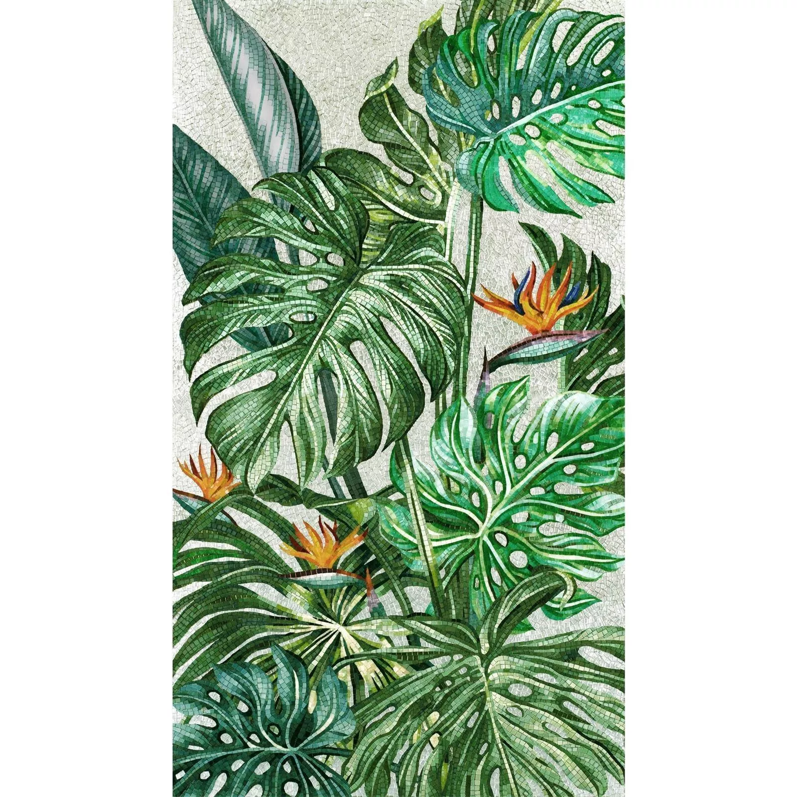 Glass Mosaikk Bilde Greenenergy 110x240cm