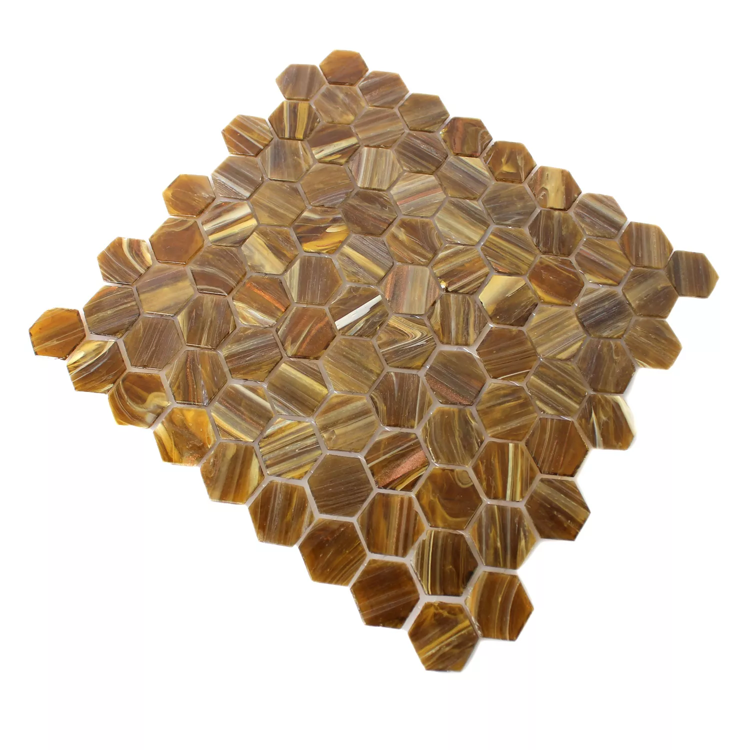 Mosaikkfliser Trend-Vi Glass Hexagonal 282