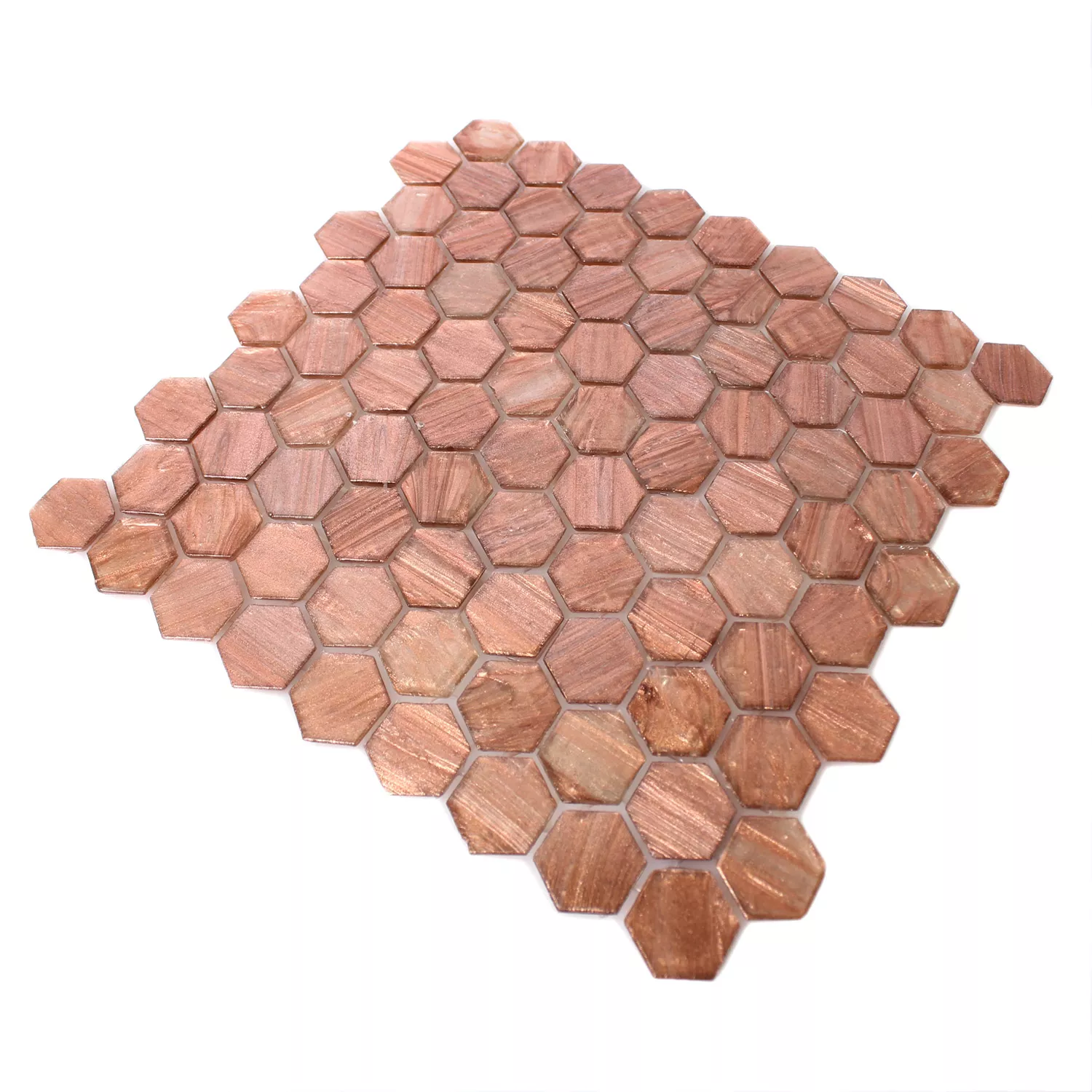 Mosaikkfliser Trend-Vi Glass Hexagonal 222