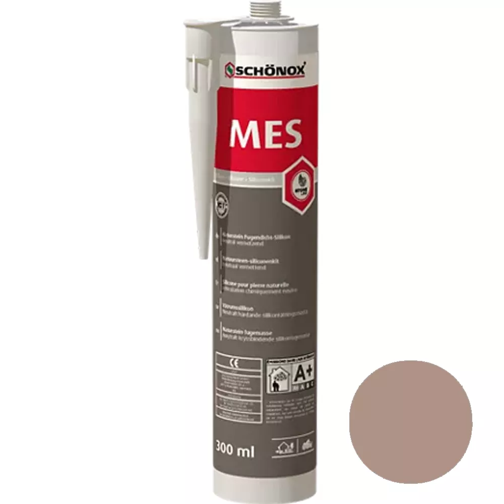 Schönox MES Marmorfugemasse Silikon Havana 300ml