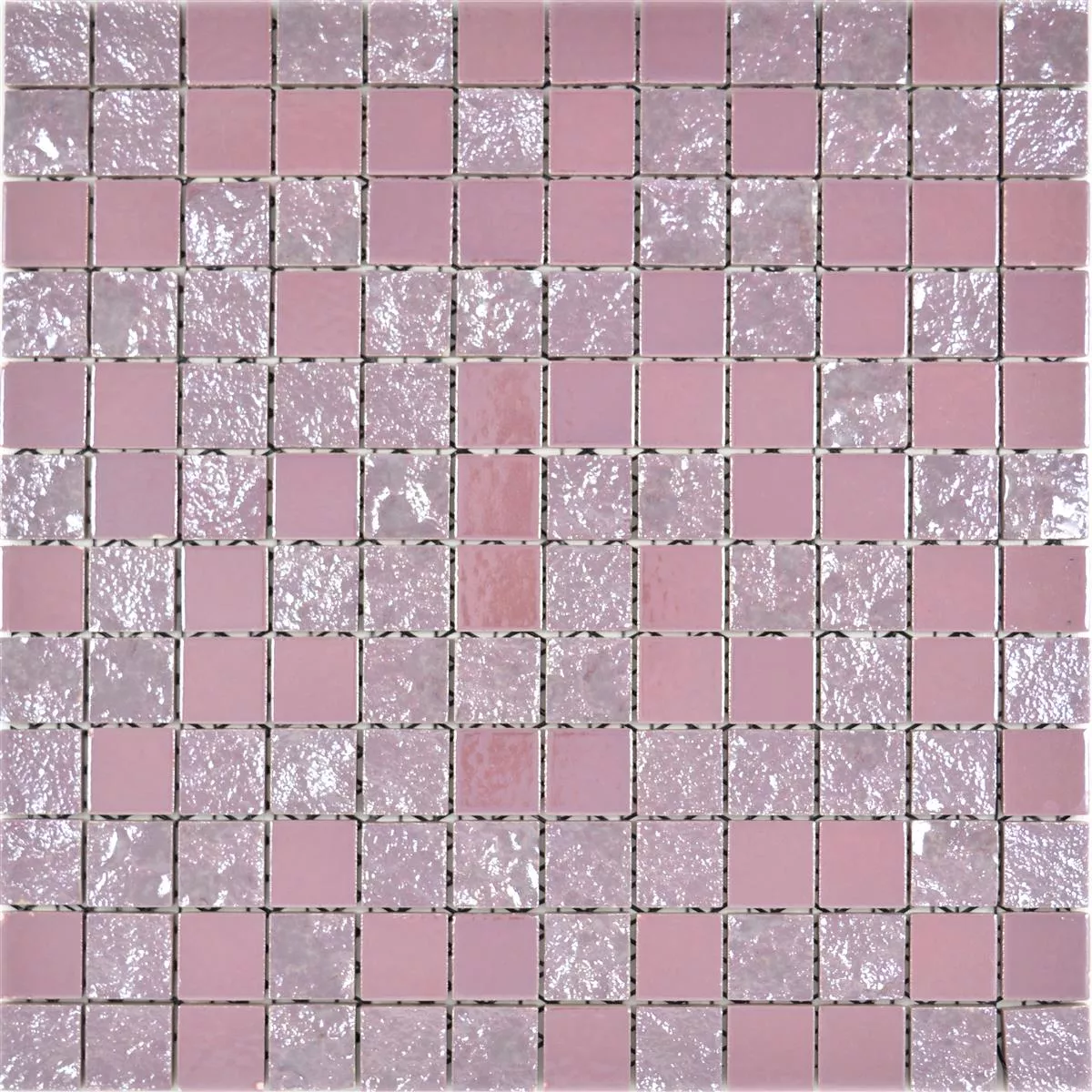 Keramisk Mosaikk Fliser Shogun 3D Rosa