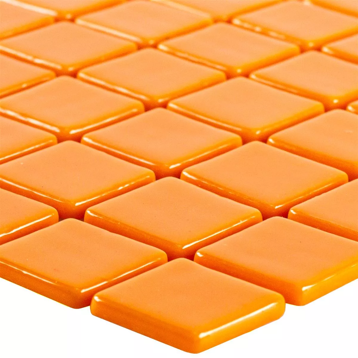 Glass Pool Svømmebasseng Mosaikk Pixley Oransje Glass Pool Svømmebasseng Mosaikk Pixley Oransje