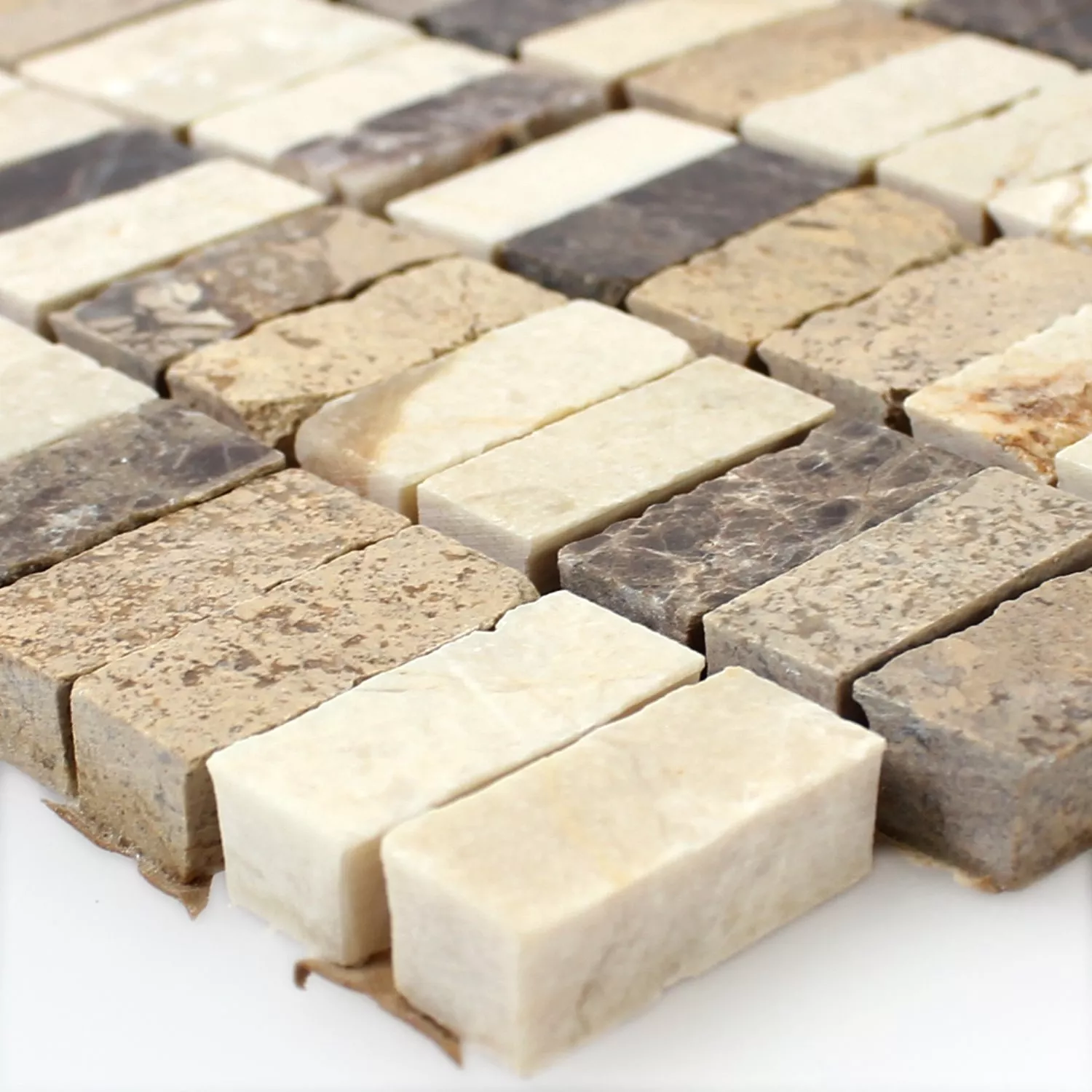 Mosaikkfliser Zoltan Beige Crema Emperador Stang