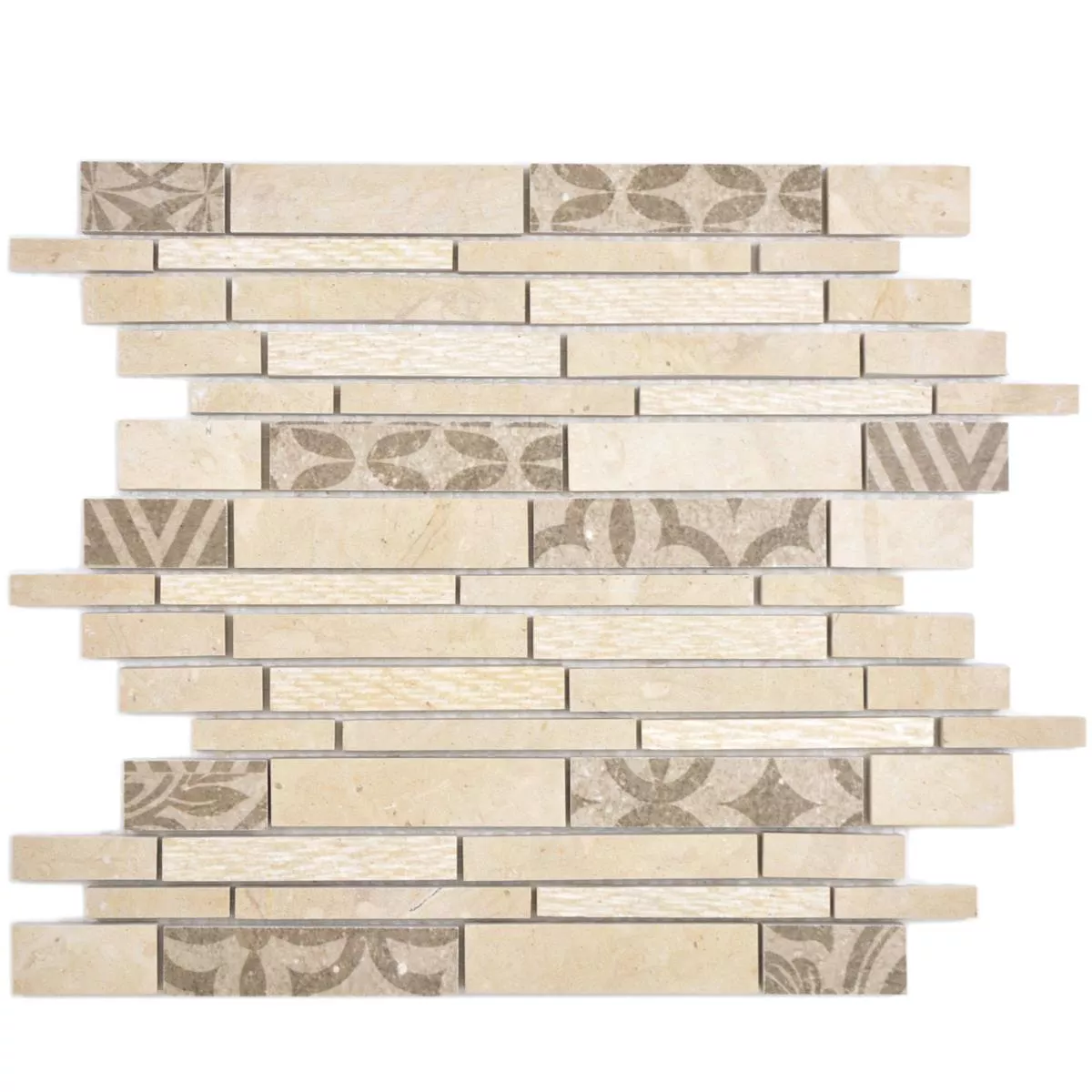 Keramikk Mosaikkfliser Mythos Stang Beige