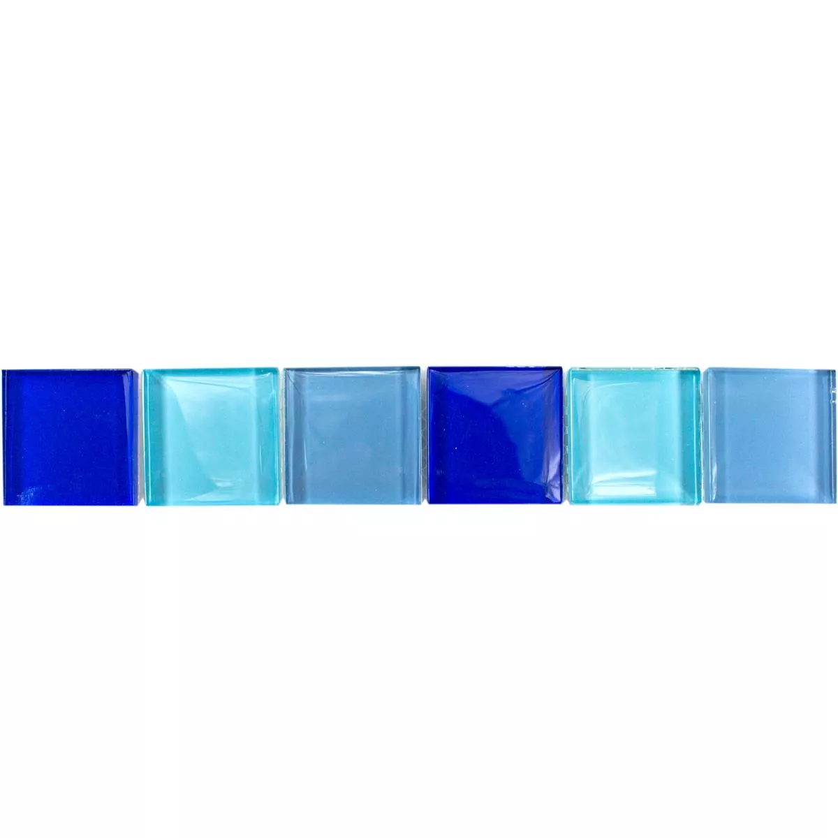 Glassfliser Grense Exira Blå Turkis