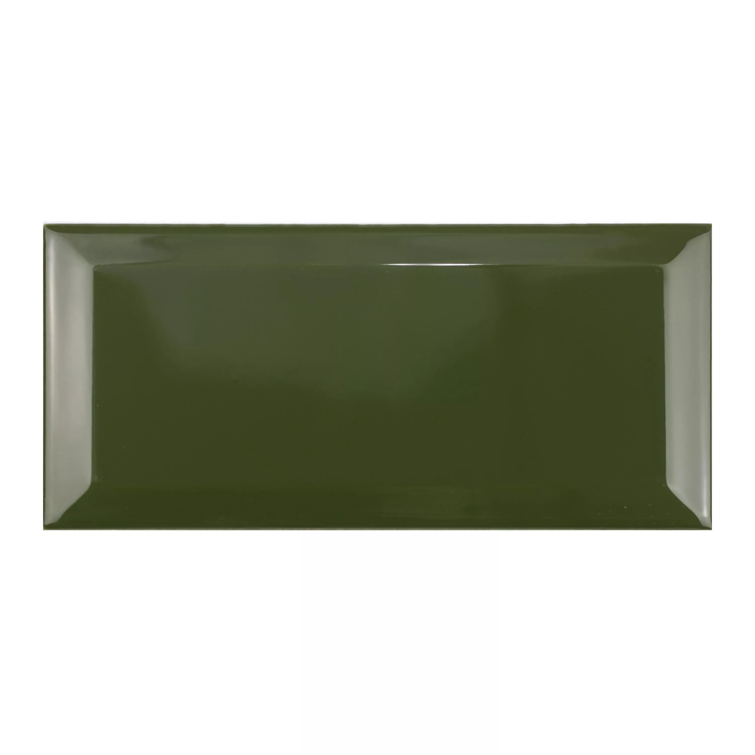Metro Veggfliser Brasilia Fasett 7,5x15x0,7cm Verde Botella Metro Veggfliser Brasilia Fasett 7,5x15x0,7cm Verde Botella