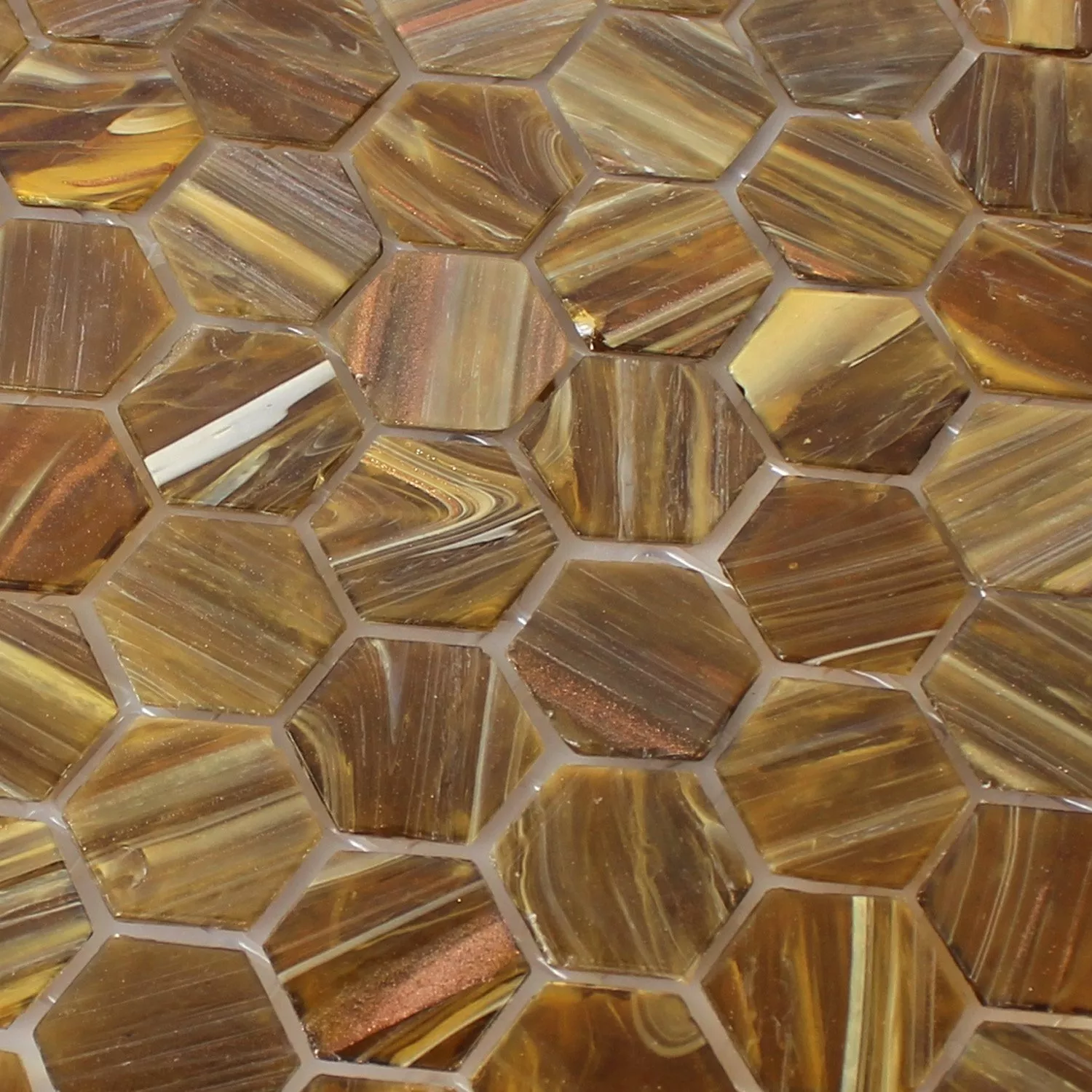 Mosaikkfliser Trend-Vi Glass Hexagonal 282