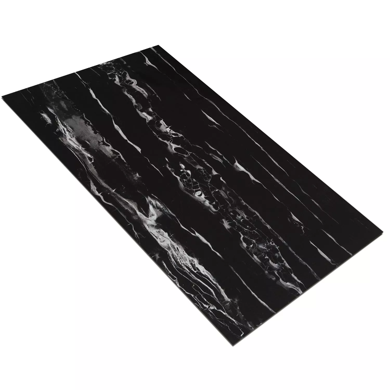 Mønster Naturstein Fliser Optikk Discovery Polert Nero Galactica 30x60cm