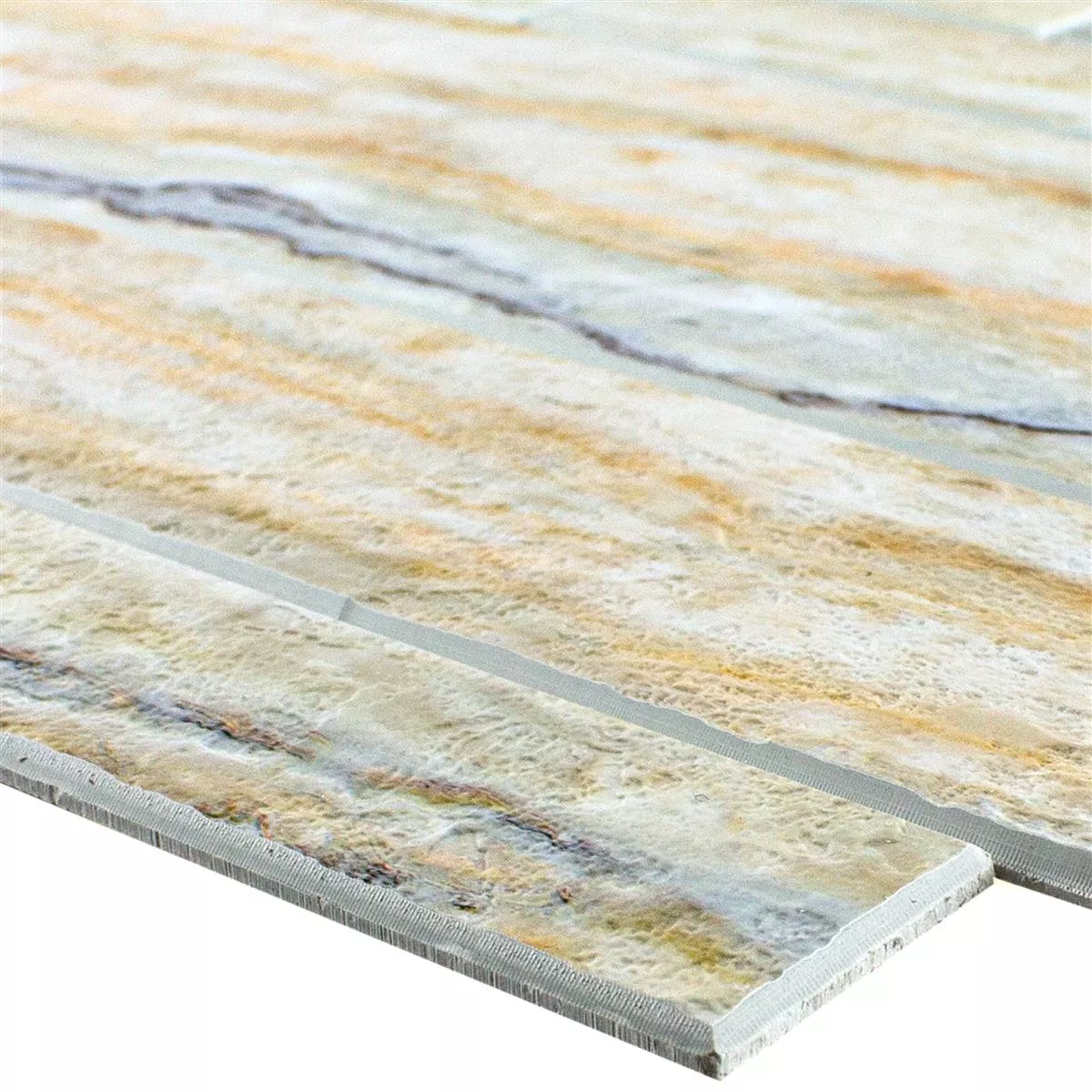 Mosaikkfliser Nube Selvklebende Stein Utseende Beige Grå Mosaikkfliser Nube Selvklebende Stein Utseende Beige Grå