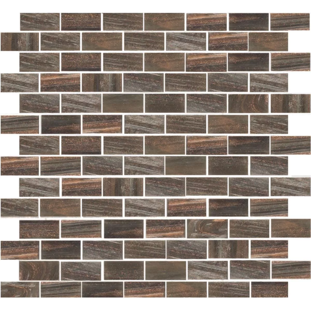Glass Mosaikk Fliser Trend-Vi Rectangular 218