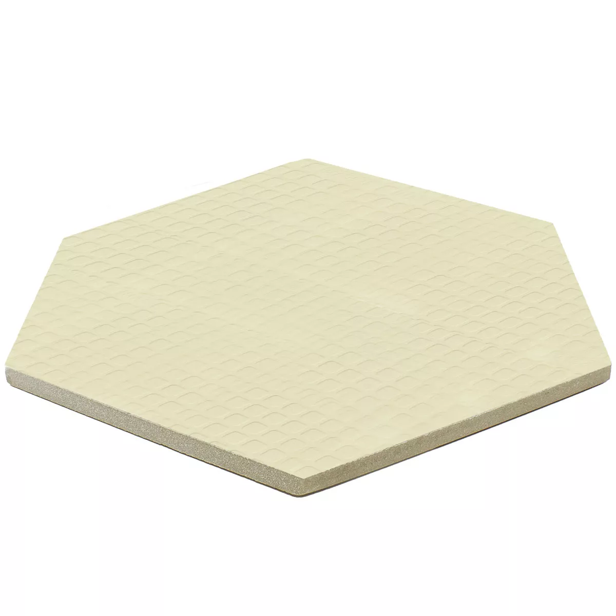 Porselens Steintøy Fliser Honiara Sekskant Base Flis Taupe 22,5x25,9cm