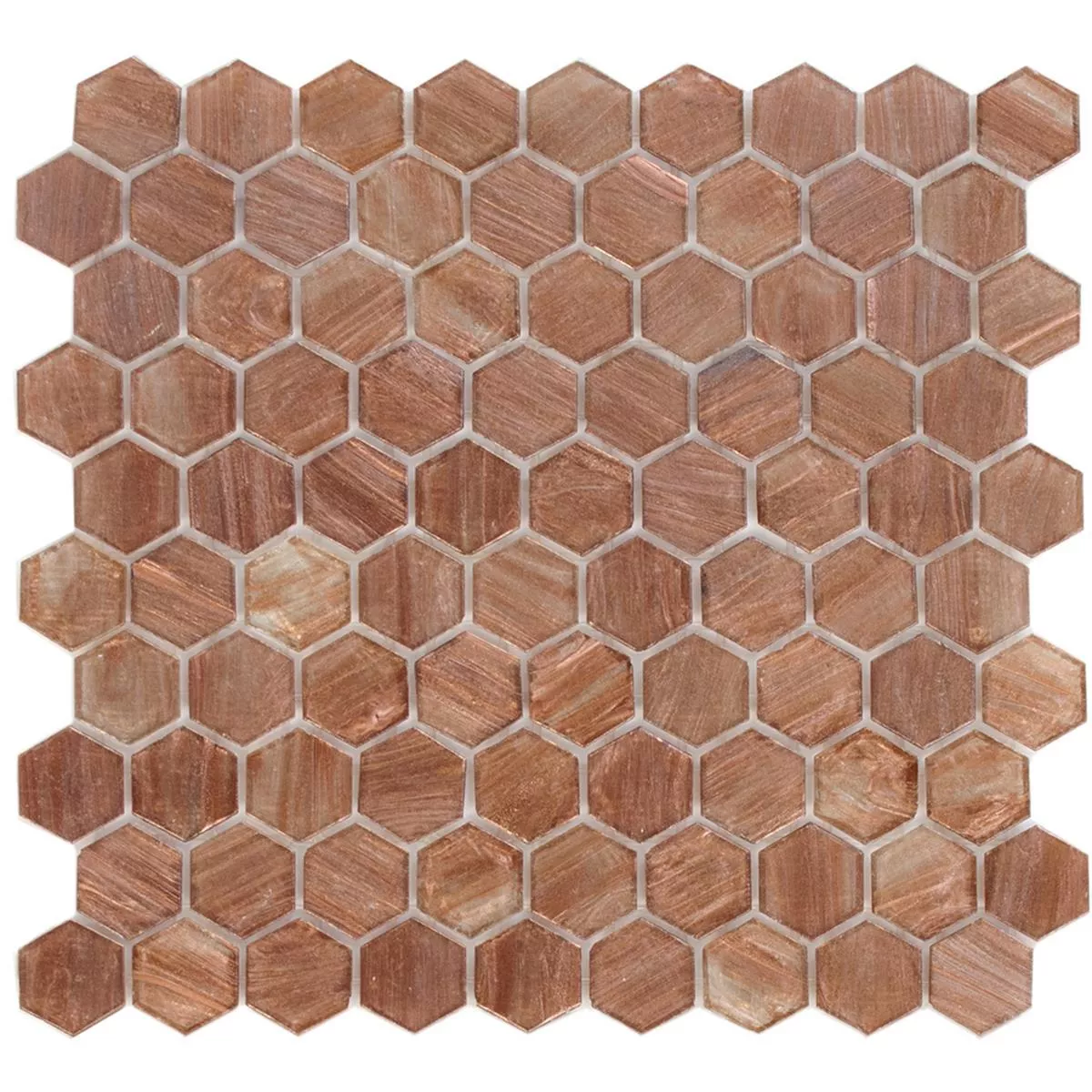 Mosaikkfliser Trend-Vi Glass Hexagonal 222