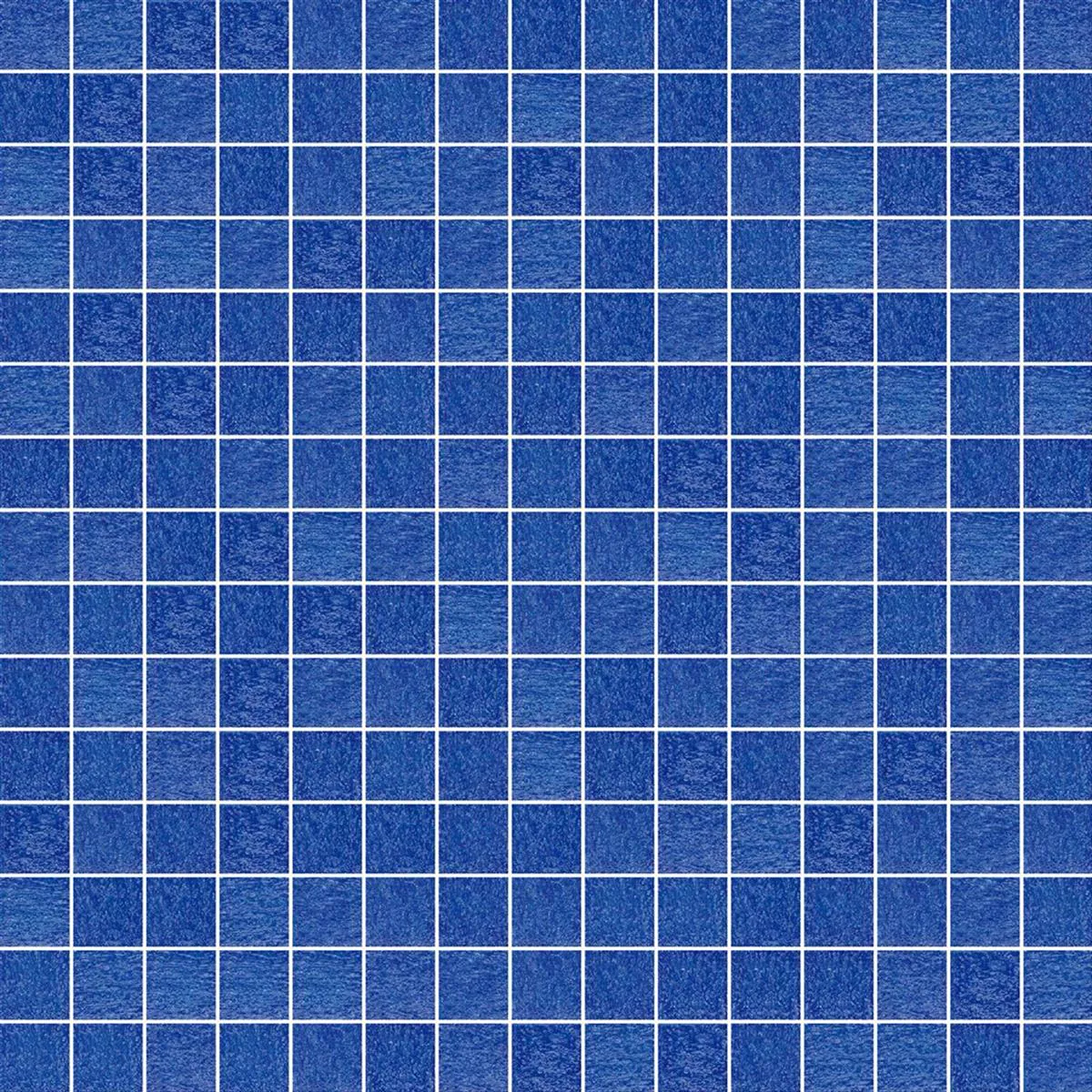 Glass Mosaikk Flis Trend-Vi Vitreo 132 Mørke Blå 20x20mm