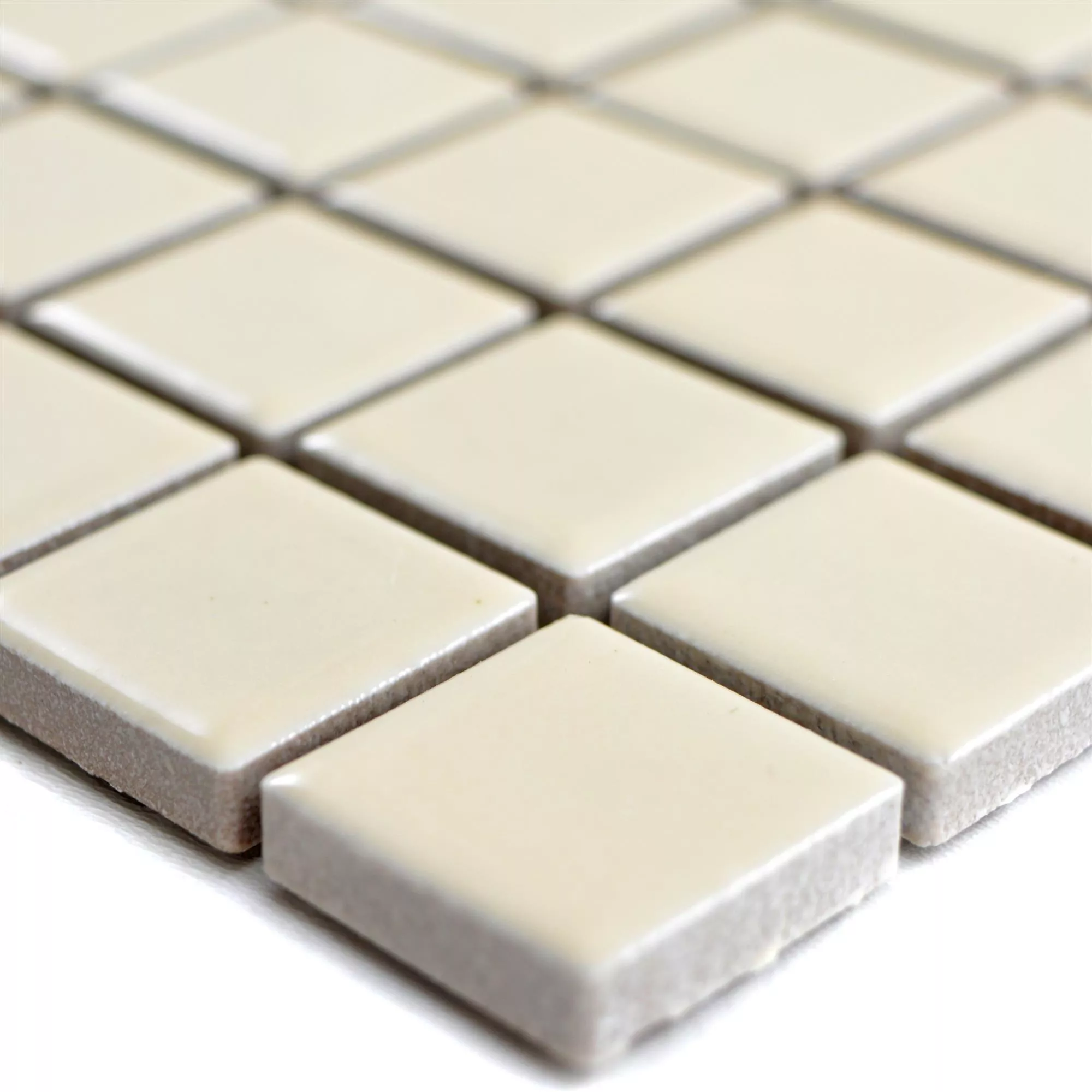 Keramikk Mosaikkfliser Adrian Beige Frostet Torget 23
