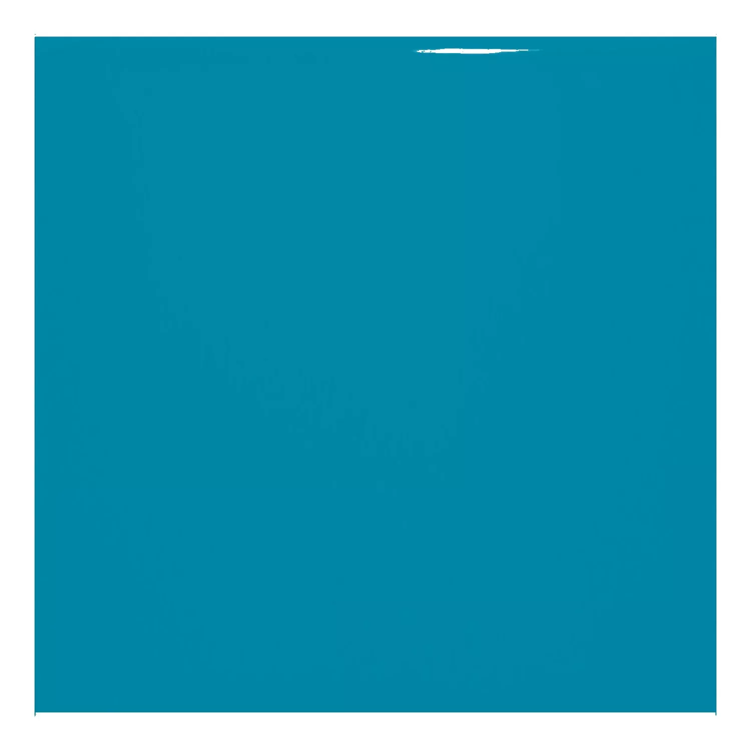 Metro flis Turkis Glitrende 10x10 cm Uten Fasett Freyburg Aqua Blue