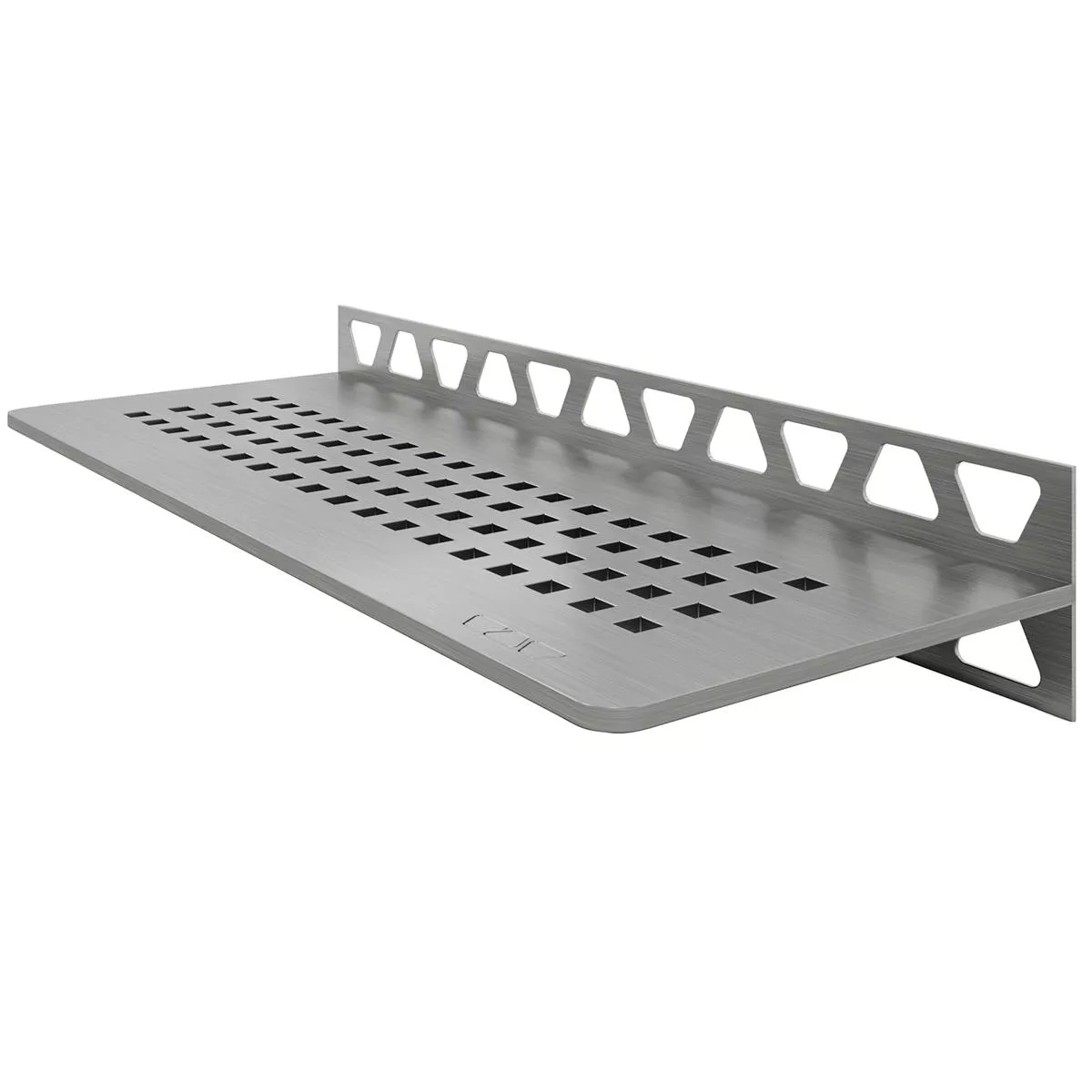 Dusjhylle vegghylle Schlüter rektangel 30x11,5cm firkantet sølv Dusjhylle vegghylle Schlüter rektangel 30x11,5cm firkantet sølv