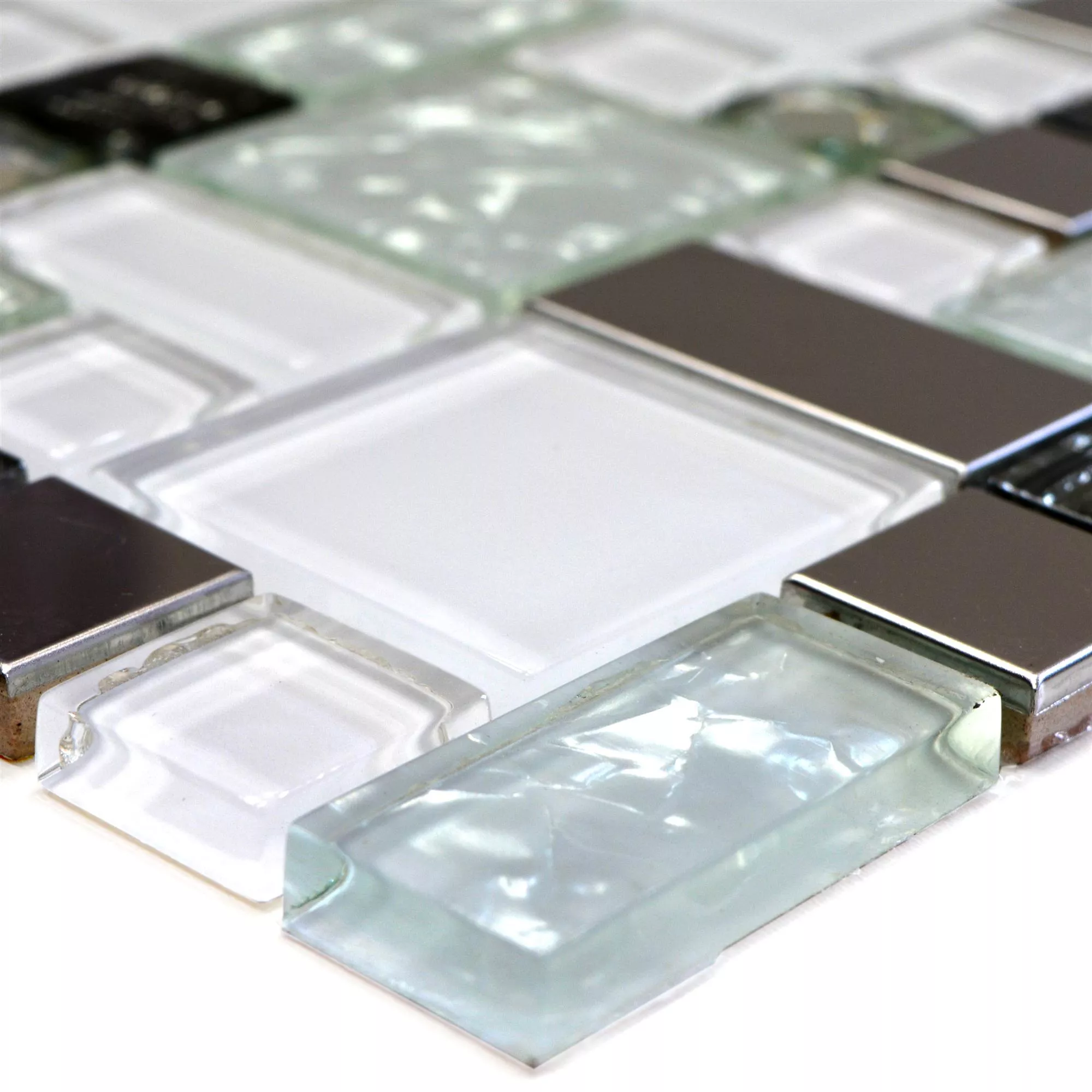 Mosaikkfliser Admont Hvit Diamant 3 Mix