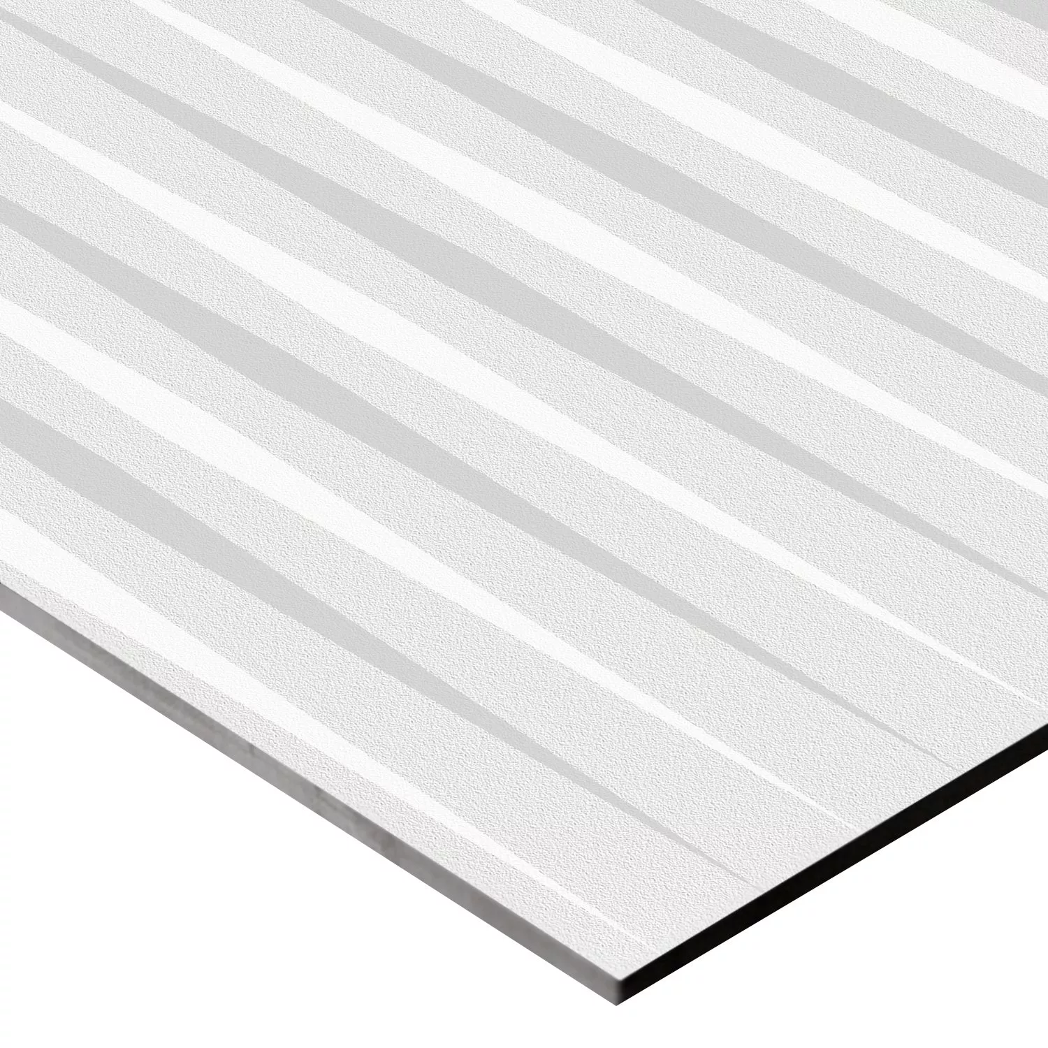 Veggfliser Vulcano Stripes Innredning Utbedret Hvit 60x120cm