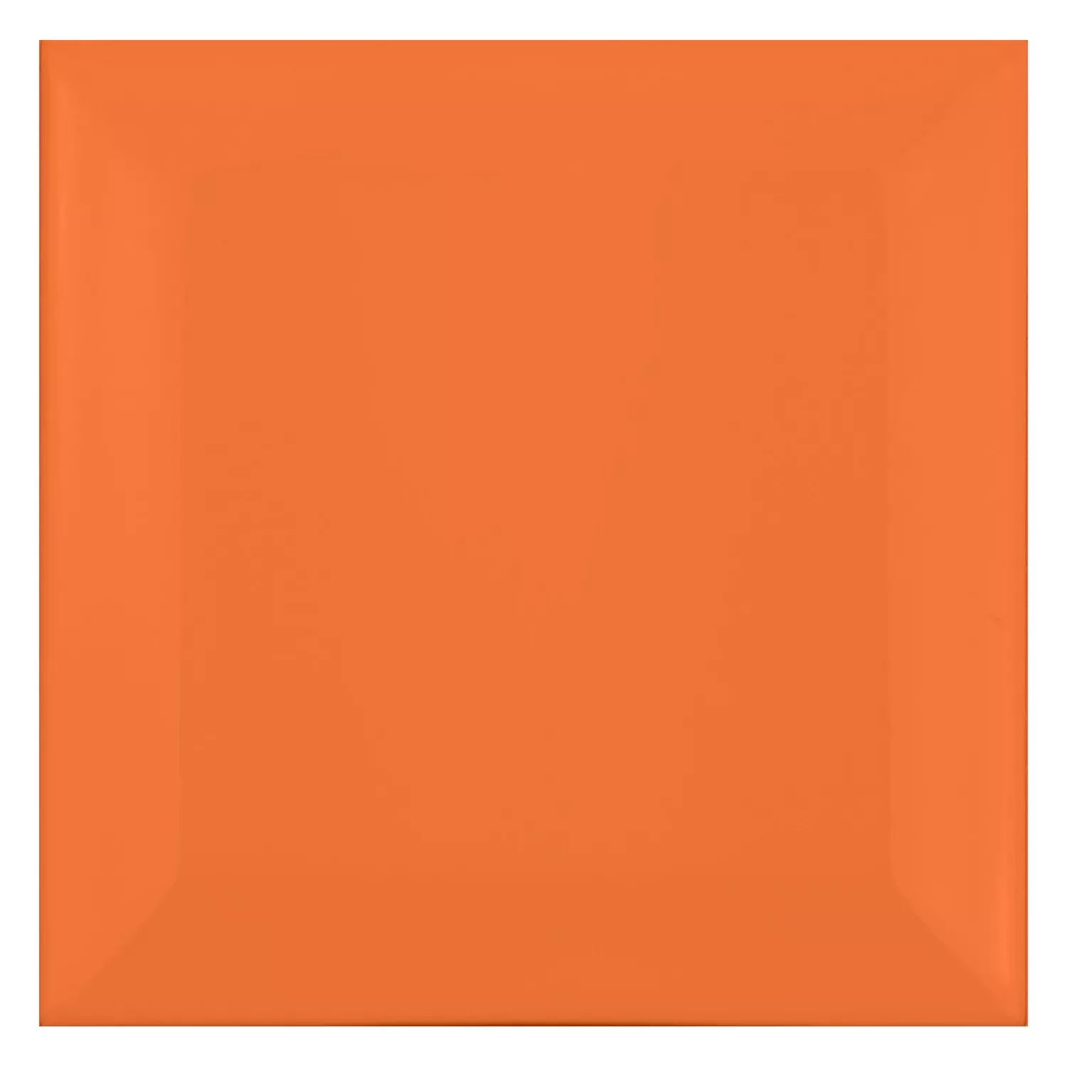 Metro flis Oransje Frostet 10x10 cm Fasett Catarina Naranja