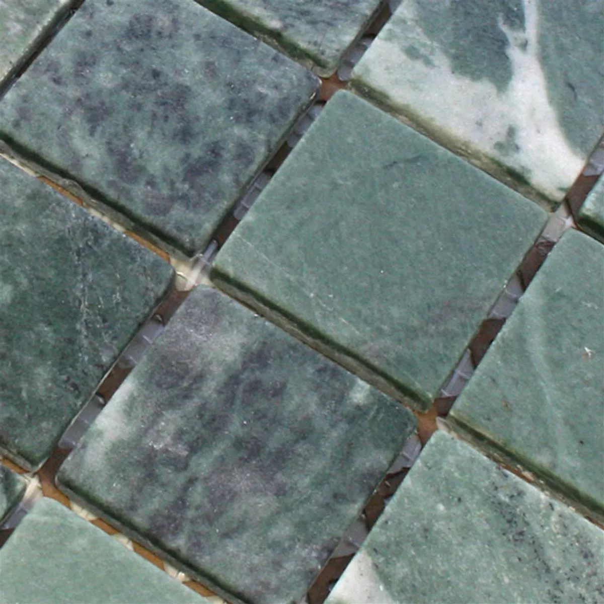 Mosaikkfliser Marmor 48x48x8mm Verde