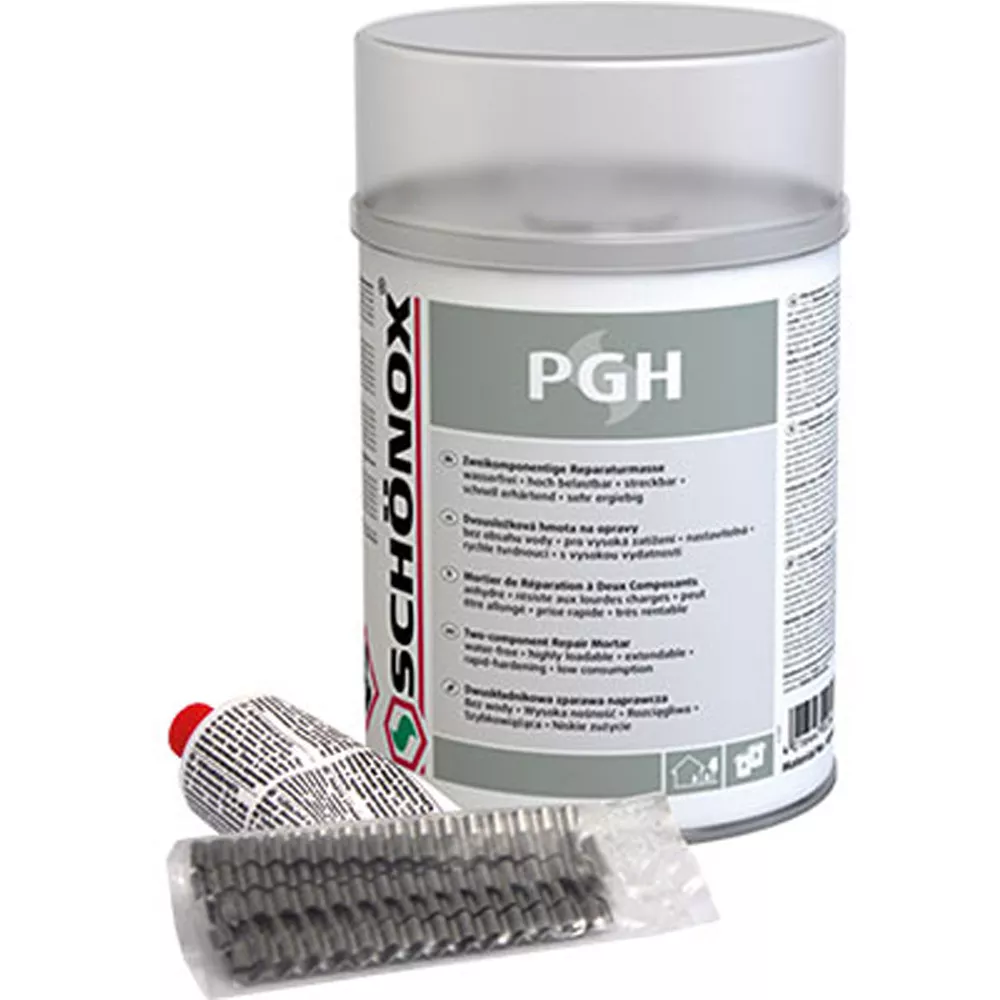 Schönox PGH to-komponent reparasjonsblanding - inkludert akselkobling (1,02 kg)