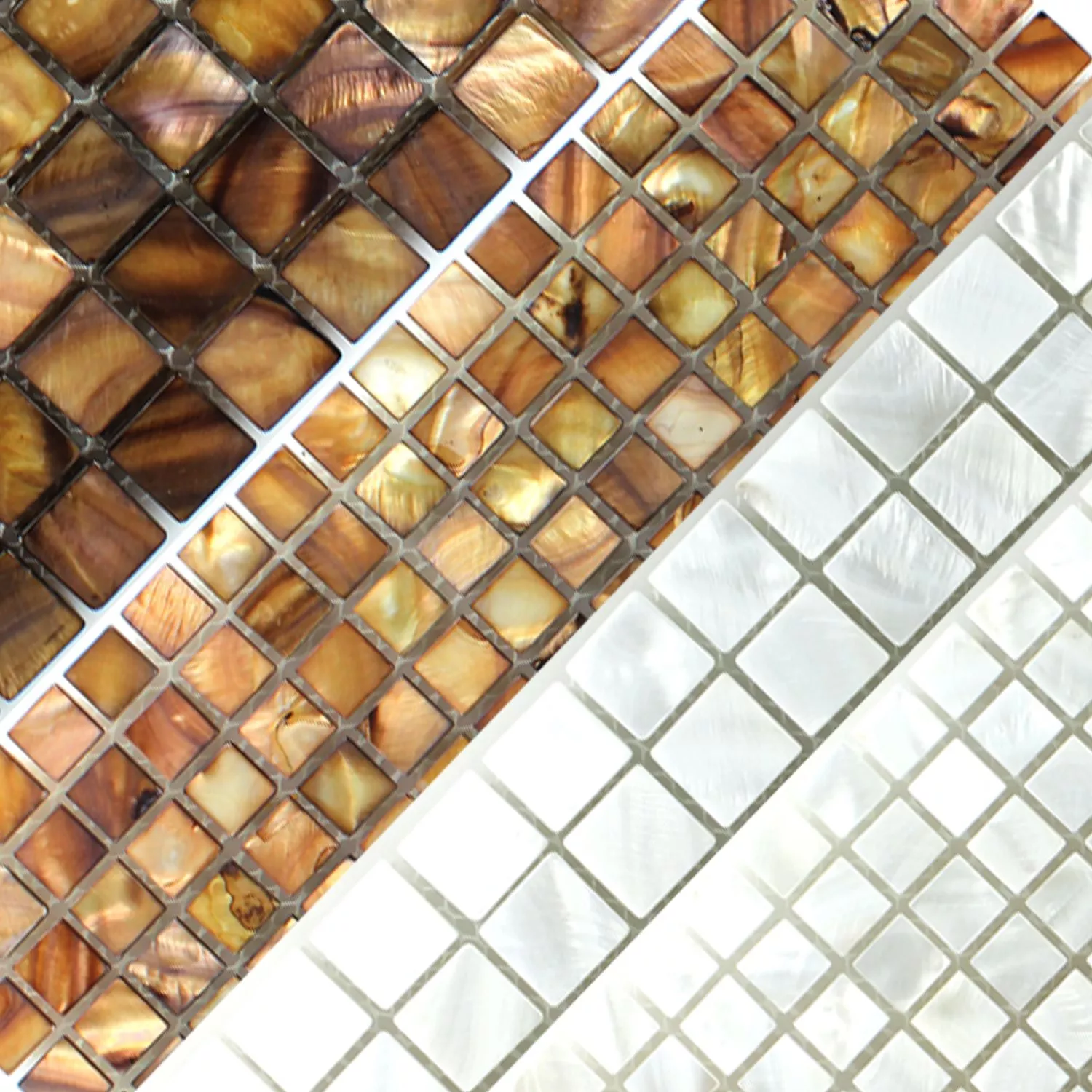 Mønster fra Mosaikkfliser Gospodin Glass Skall Mix