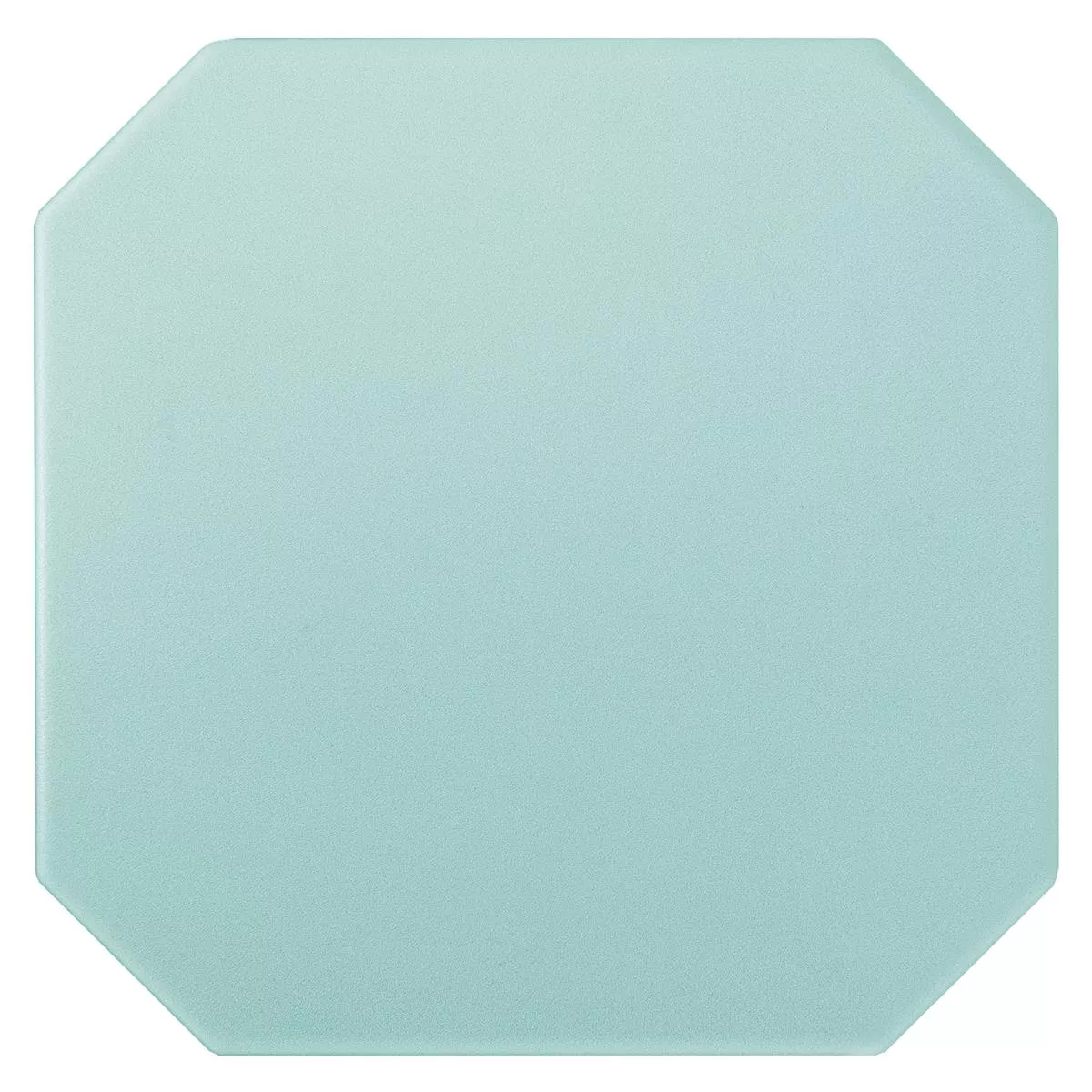 Porselens Steintøy Fliser Genexia Uni Turkis Oktagon 20x20cm Porselens Steintøy Fliser Genexia Uni Turkis Oktagon 20x20cm