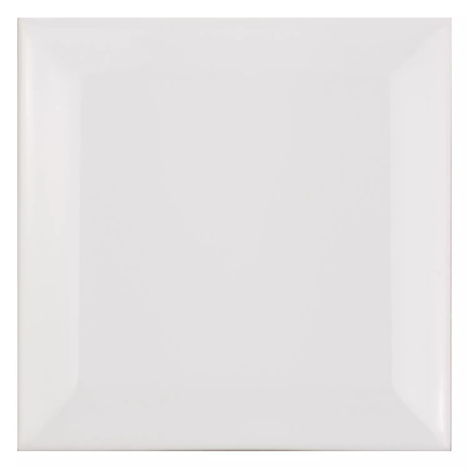 Metro flis Hvit Frostet 10x10 cm Fasett Catarina Blanco
