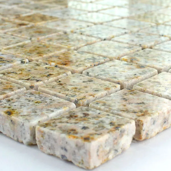 Mosaikkfliser Granitt 23x23x8mm Brun Mosaikkfliser Granitt 23x23x8mm Brun