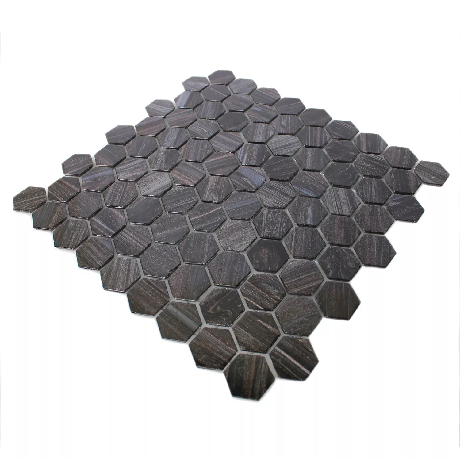 Mosaikkfliser Trend-Vi Glass Hexagonal 260