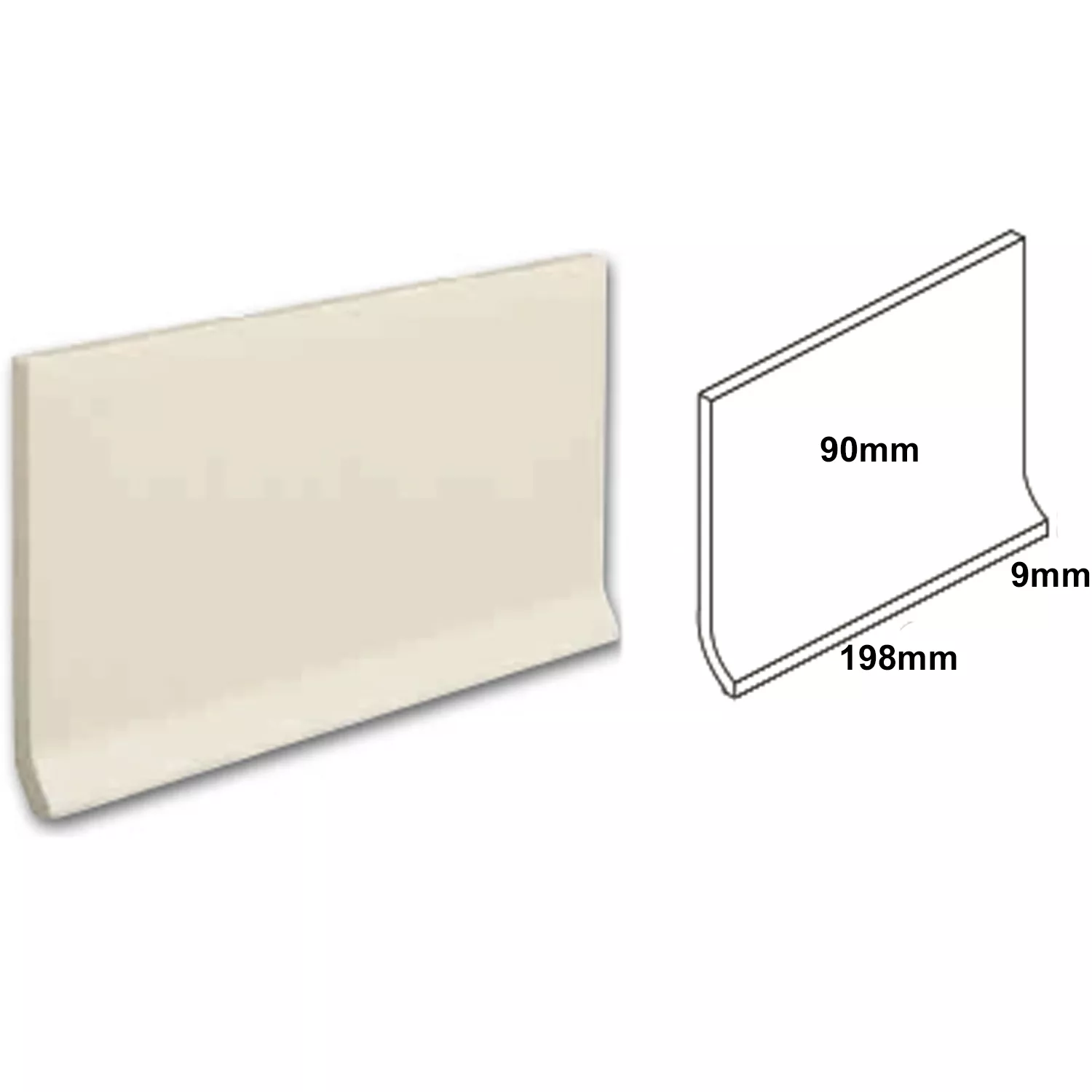 Vikbase Courage Antrasitt Frostet 20x9cm Vikbase Courage Antrasitt Frostet 20x9cm