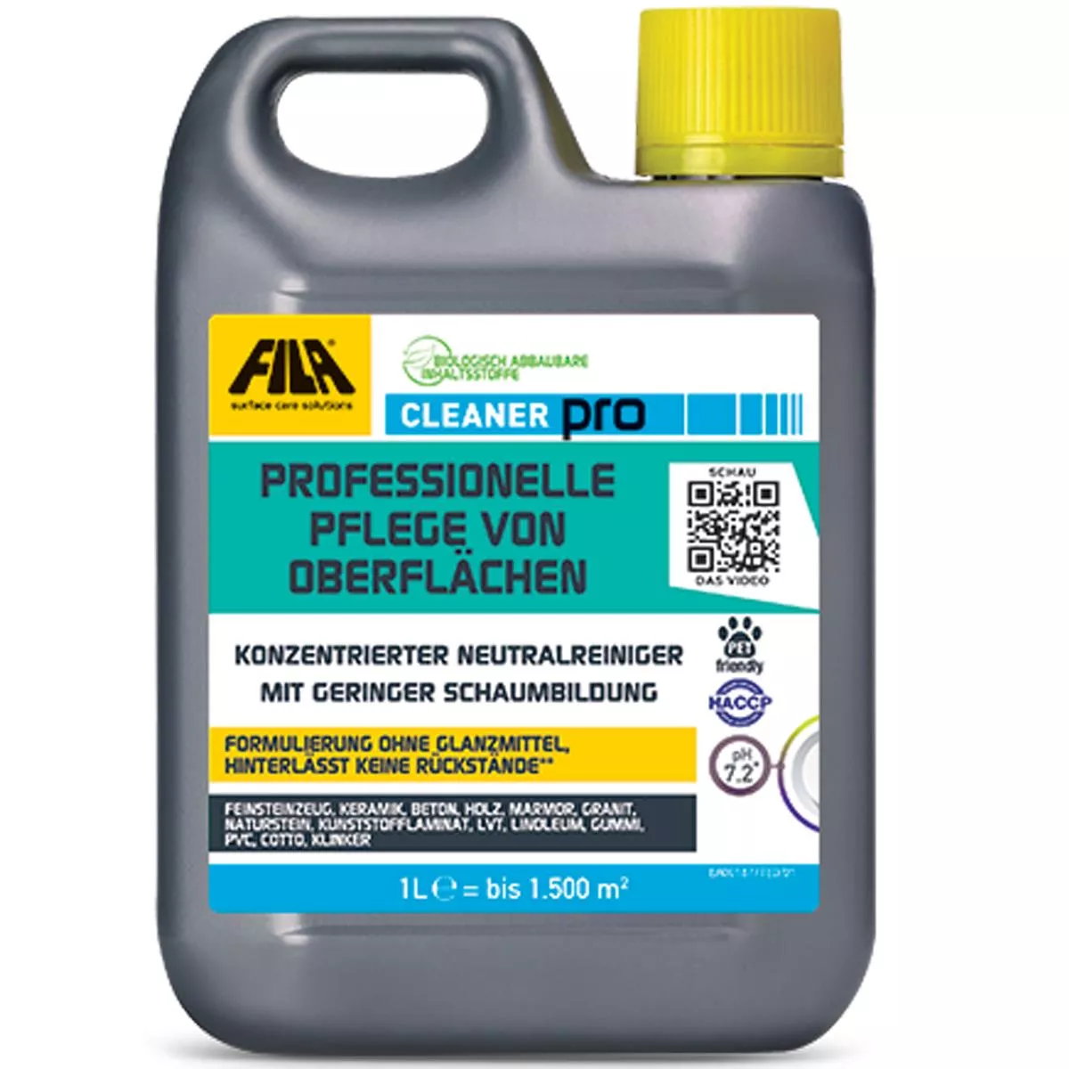 Fila CLEANER PRO overflatepleie 5 liter