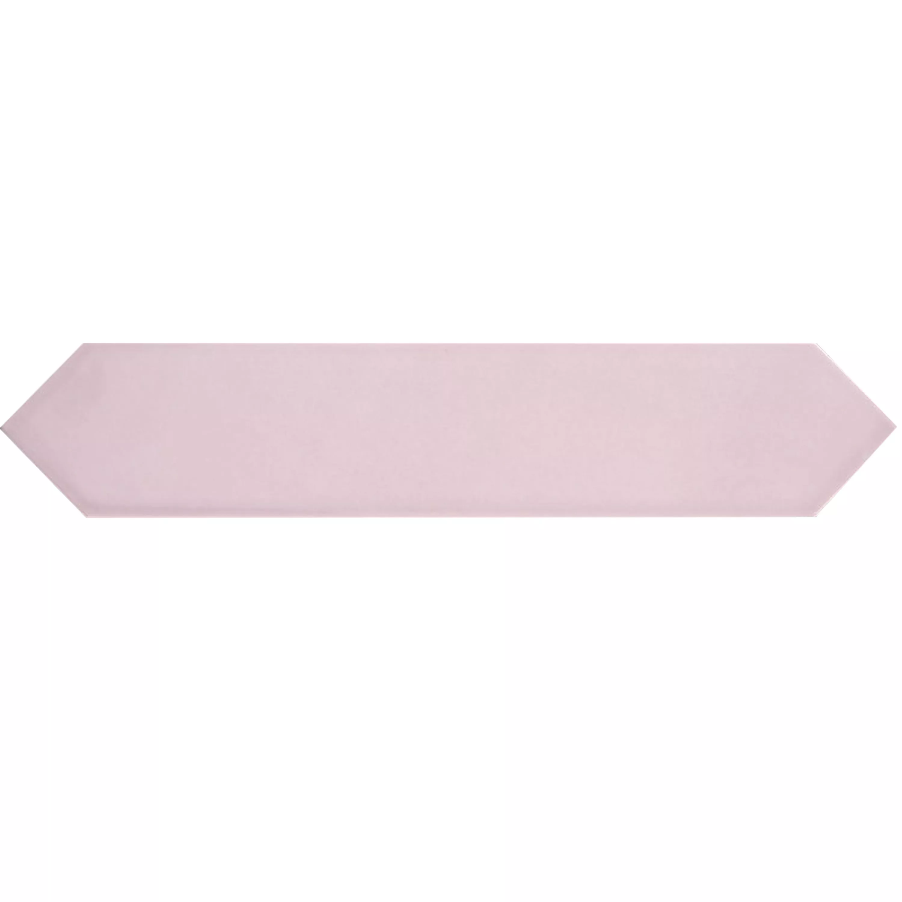 Konstanz Sekskant Rosa Glitrende 6,5x33,2 cm