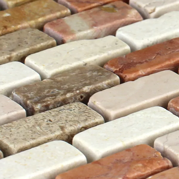 Mosaikkfliser Marmor Gironde Multicolor