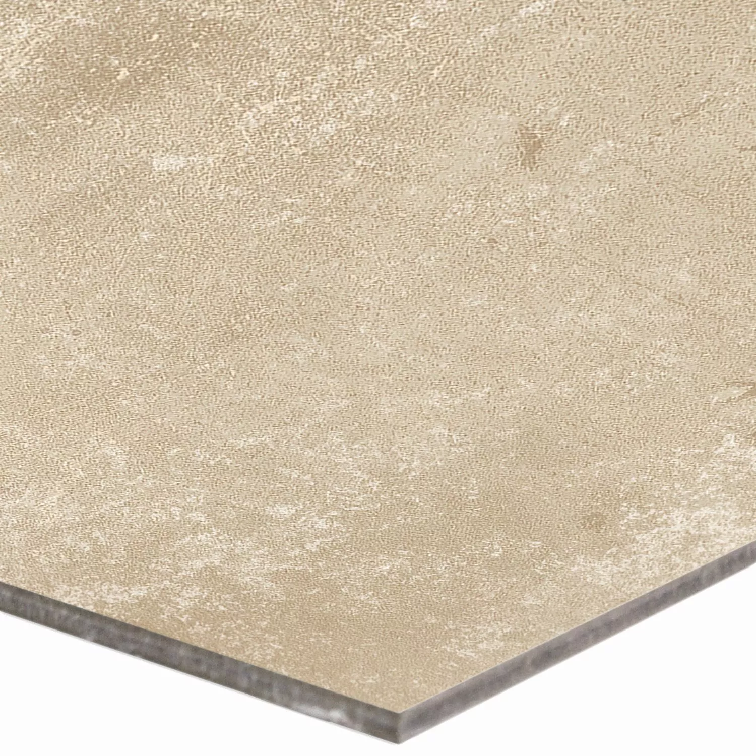 Mønster Gulvflis Toulon Base Flis Oker Beige 18,6x18,6cm