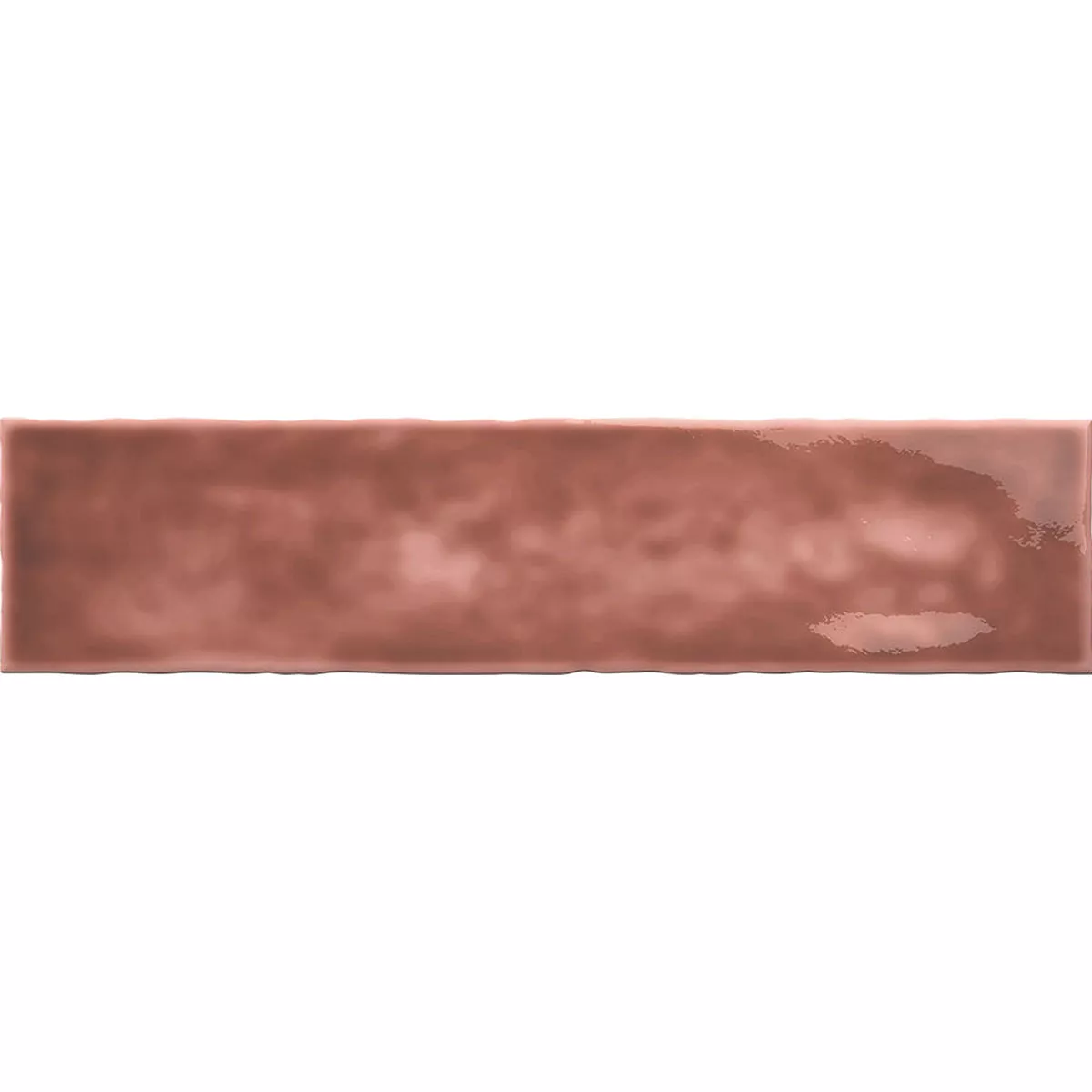Veggfliser Lugo Bølgete Rød 7,5x30cm Veggfliser Lugo Bølgete Rød 7,5x30cm