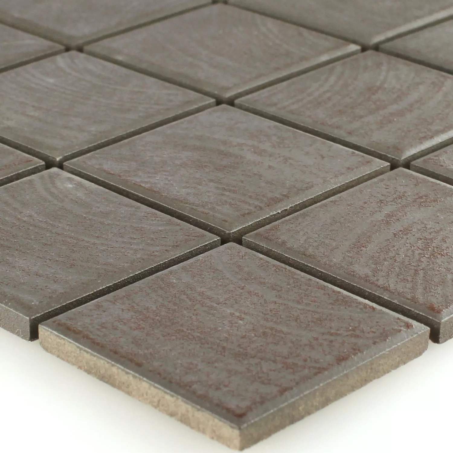 Mosaikkfliser Keramikk Sklisikkerhet Brun Strukturert Mosaikkfliser Keramikk Sklisikkerhet Brun Strukturert