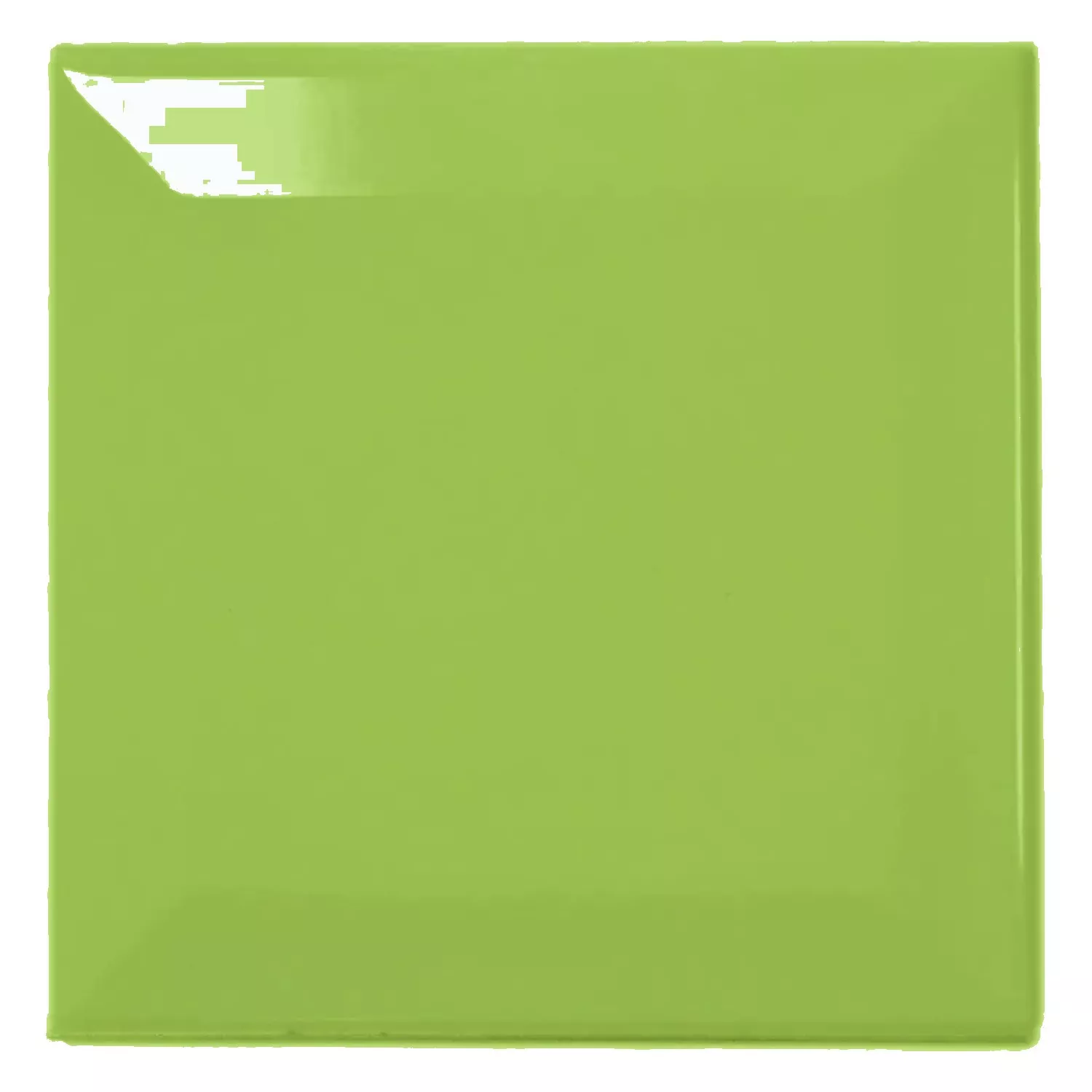 Metro flis Grønn Glitrende 10x10 cm Fasett Catarina Oasis