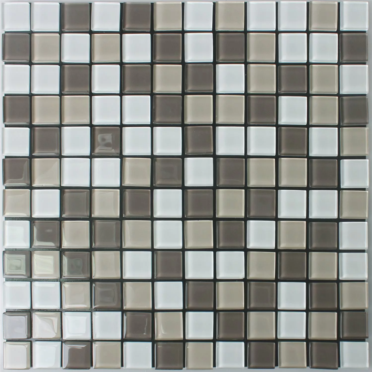 Mosaikkfliser Selvklebende Glass Benedict Beige Brun