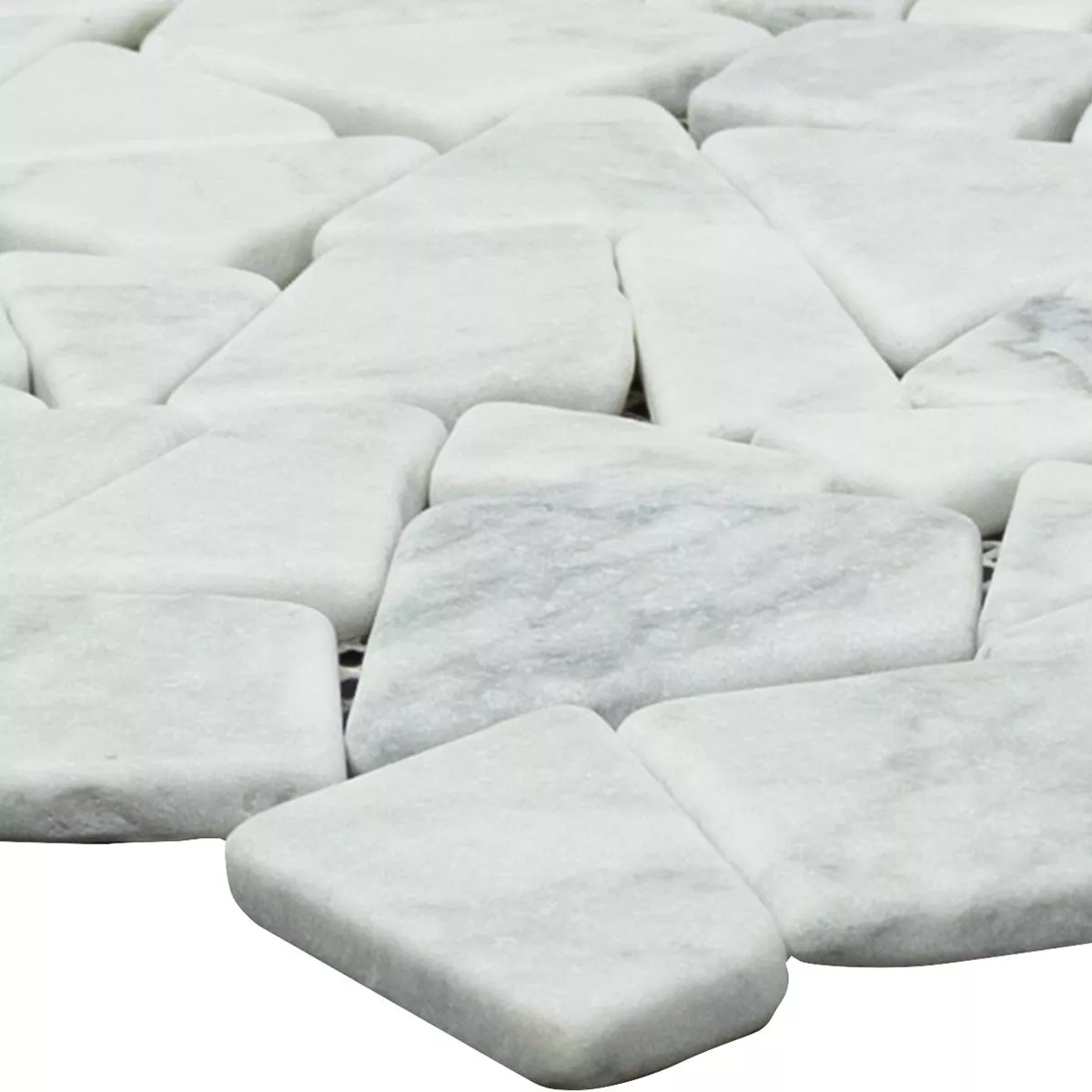 Marmorbrudd Mosaikkfliser Mareblu Carrara Hvit Marmorbrudd Mosaikkfliser Mareblu Carrara Hvit