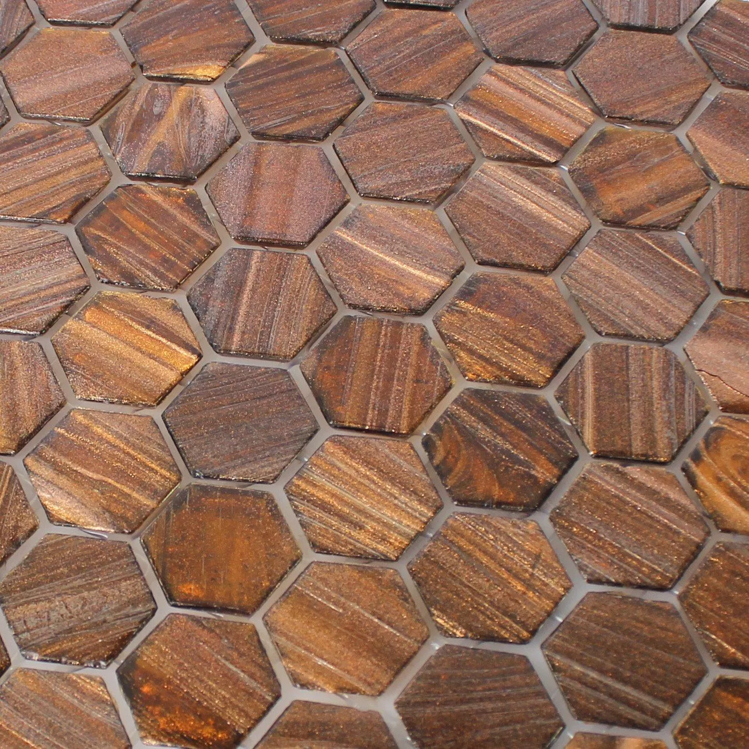 Mosaikkfliser Trend-Vi Glass Hexagonal 270