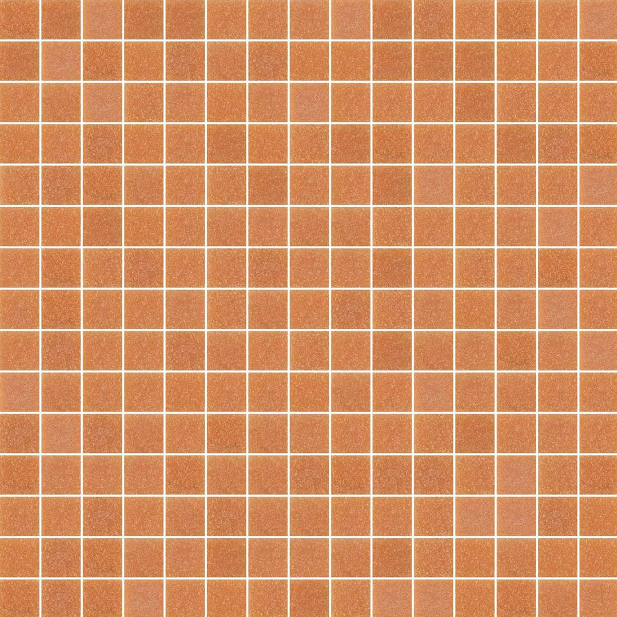Glass Mosaikk Flis Trend-Vi Vitreo 163 Oransje 20x20mm