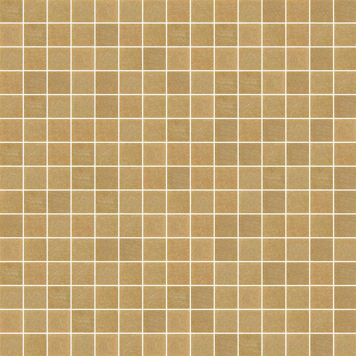 Glass Mosaikk Flis Trend-Vi Vitreo 182 Karamell 20x20mm