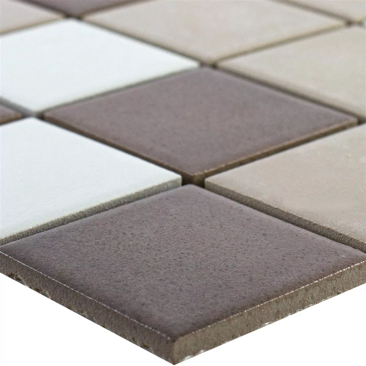 Keramisk Mosaikk Fliser Orion Brun Beige