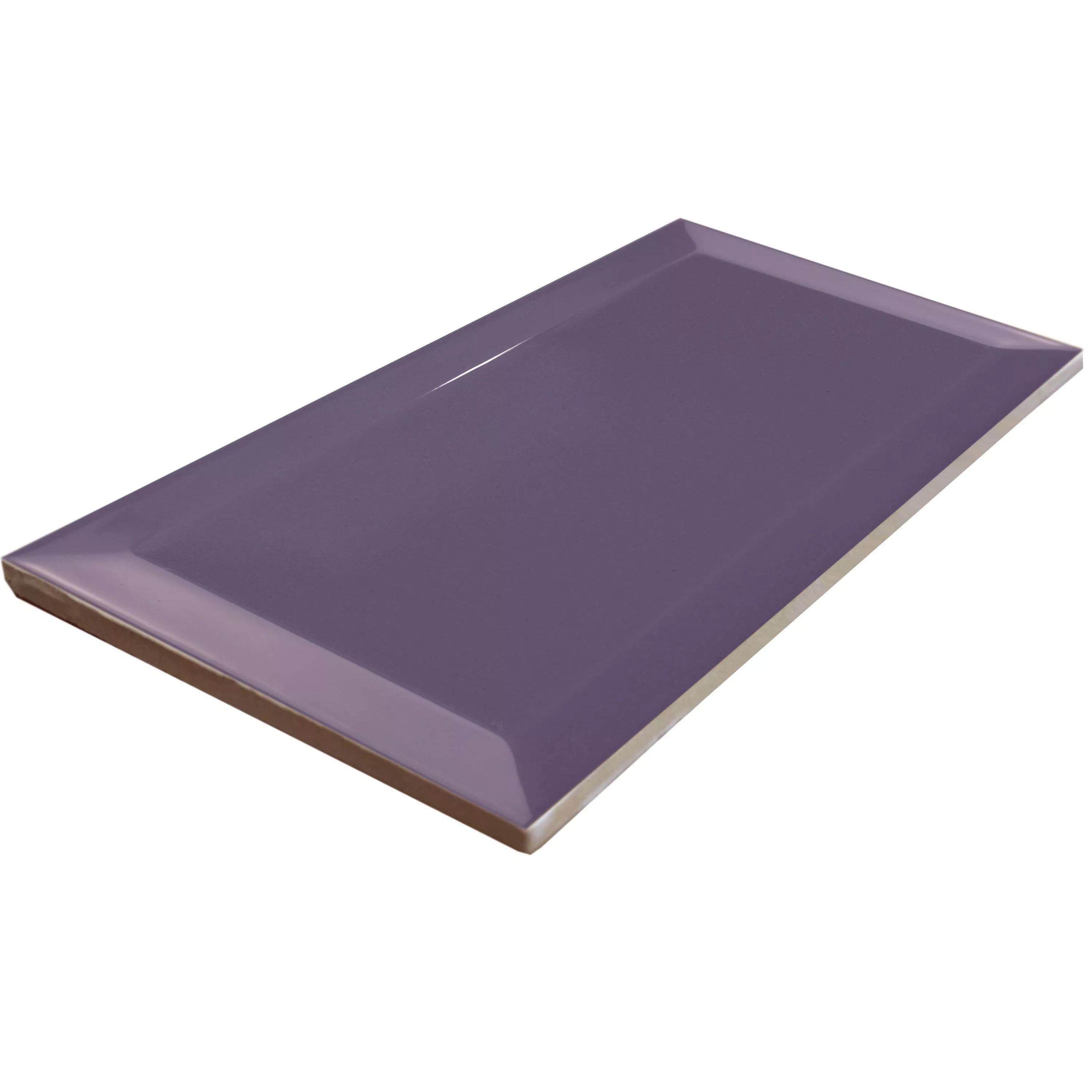 Mønster Metro Veggfliser Brussel Fasett 10x20x0,7cm Morado