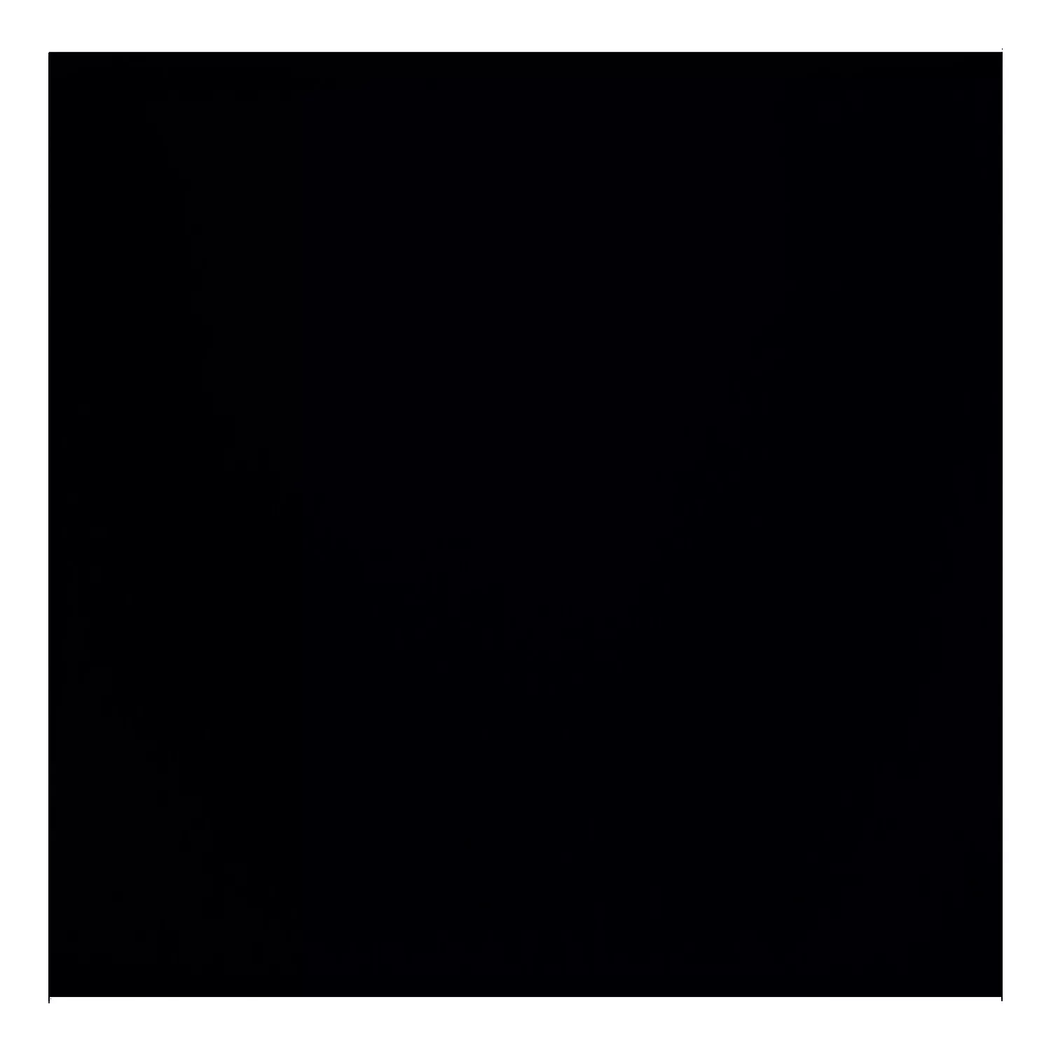 Metro flis Svart Frostet 10x10 cm Uten Fasett Freyburg Negro